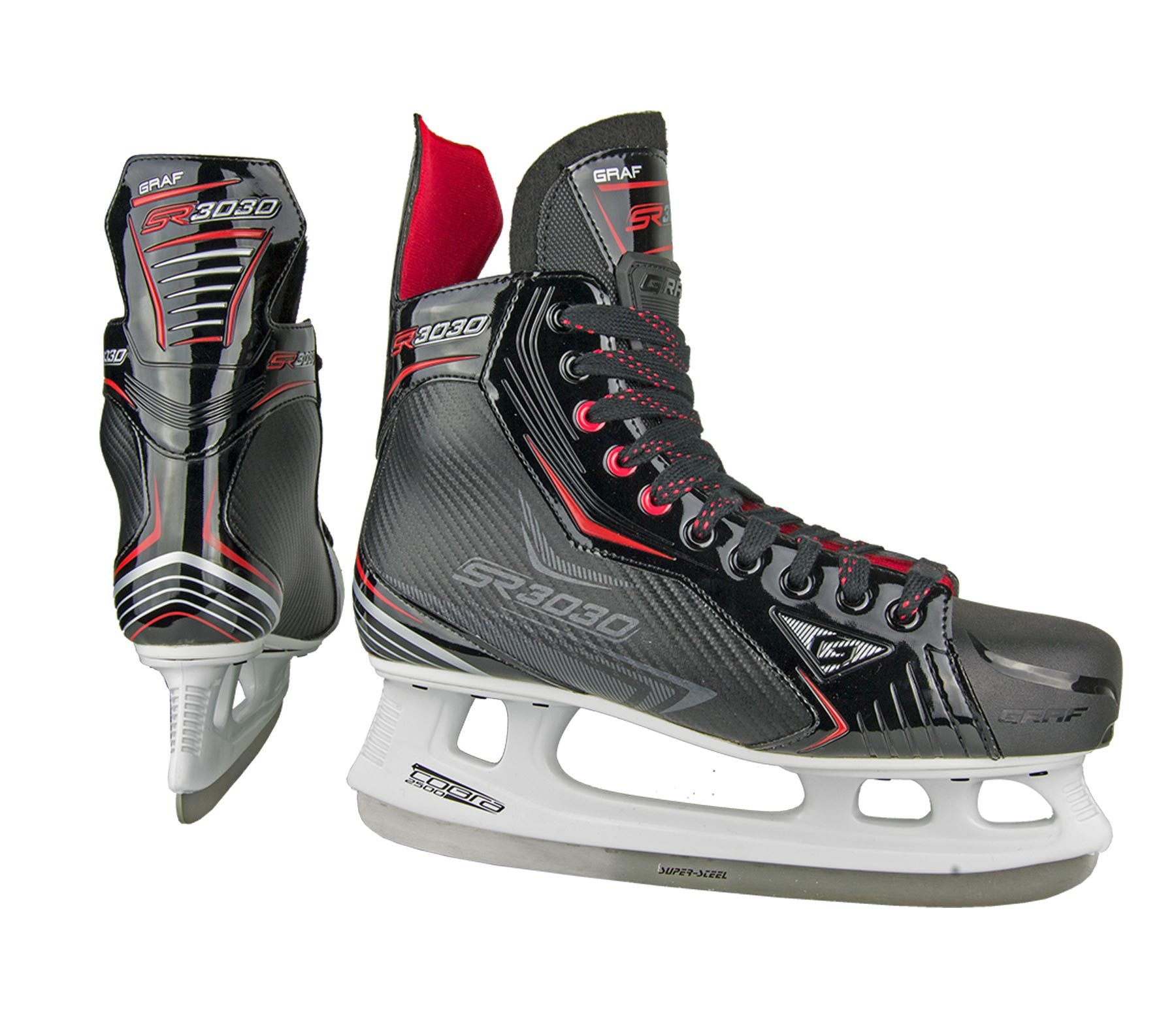 Graf Schlittschuhe Schlittschuhe Graf G3030 Übergröße Senior
