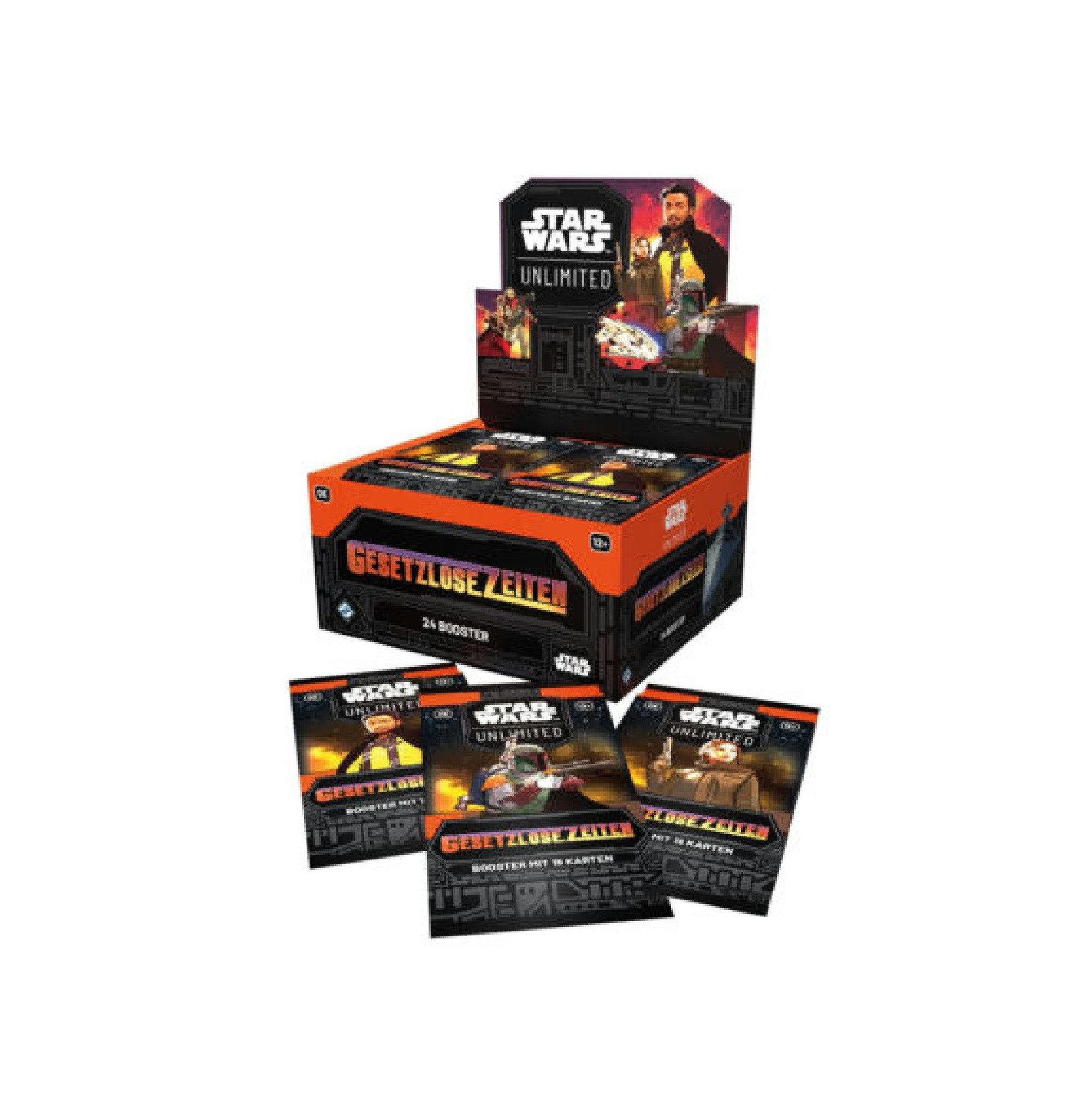 Fantasy Flight Games Sammelkarte SWU – Gesetzlose Zeiten Booster Deutsch