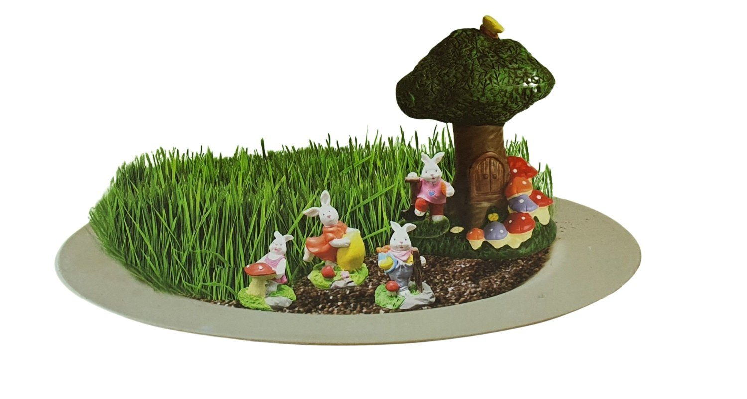 sesua Osterfigur Osterdeko Ostern Hasengarten mit günstig online kaufen