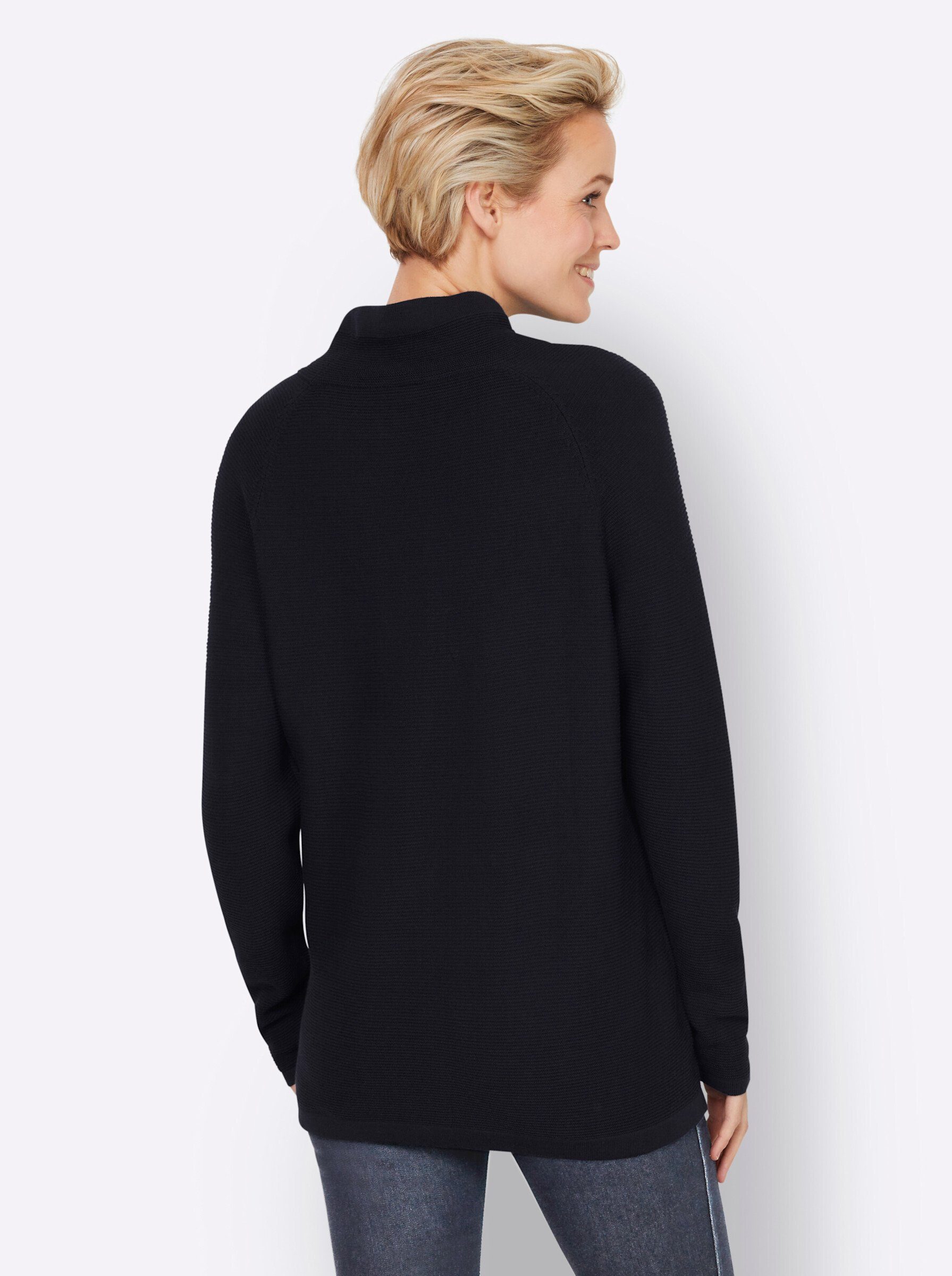 heine Strickpullover Stehkragenpullover günstig online kaufen