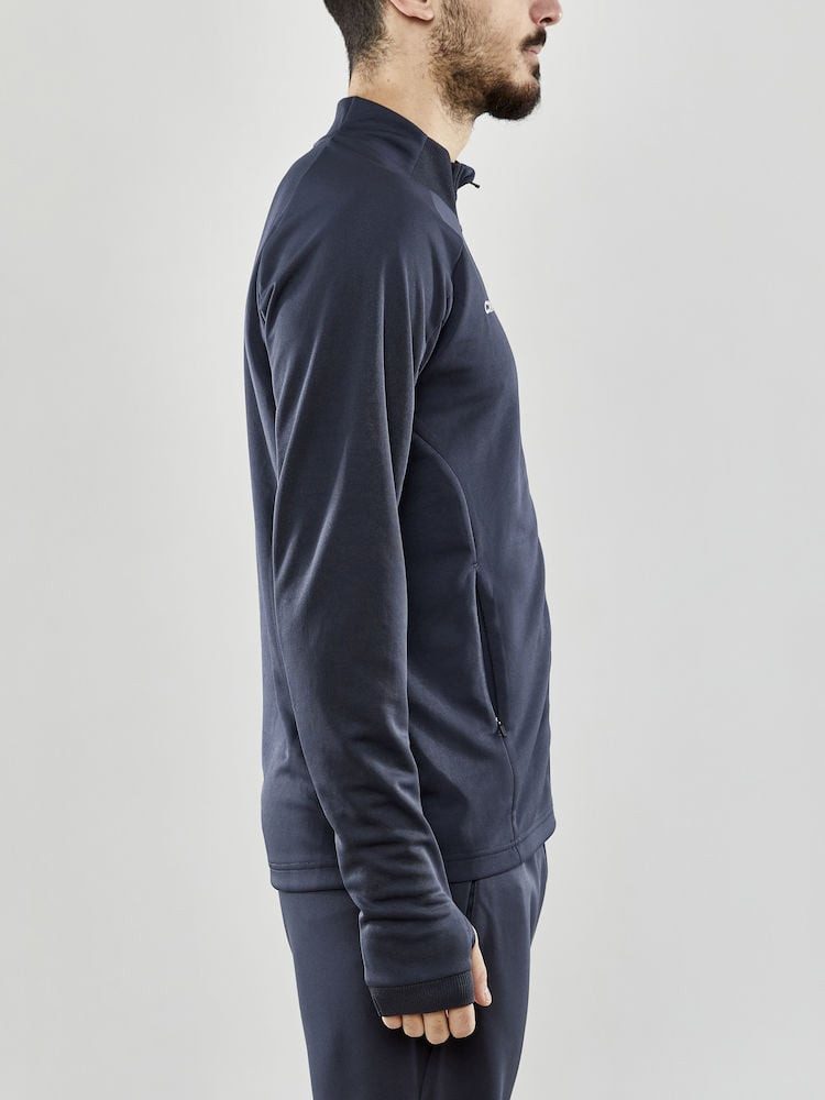 Craft Trainingsjacke Evolve Full Zip - strapazierfähige Mid-Layer-Jacke aus Stretchmaterial