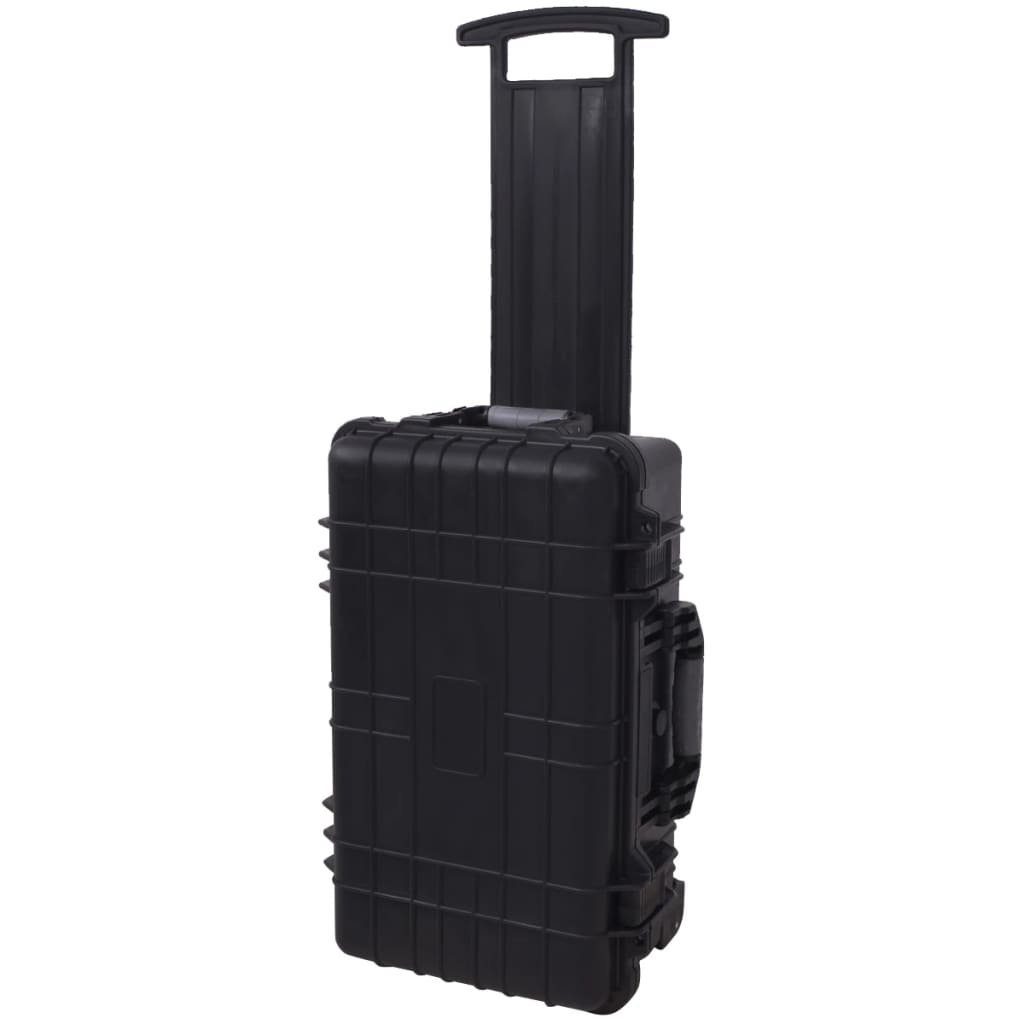 vidaXL Koffer Werkzeugtrolley mit Schaumstoffeinlagen, Fotokoffer mit Schaum Transportkoffer Universalkoffer Schutzkoffer