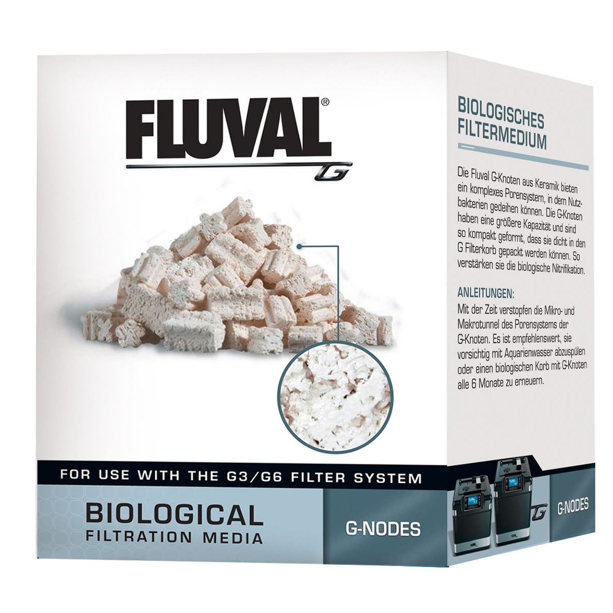 FLUVAL Aquariumfilter Biologisches Knoten Filtermedium für Fluval G Filter