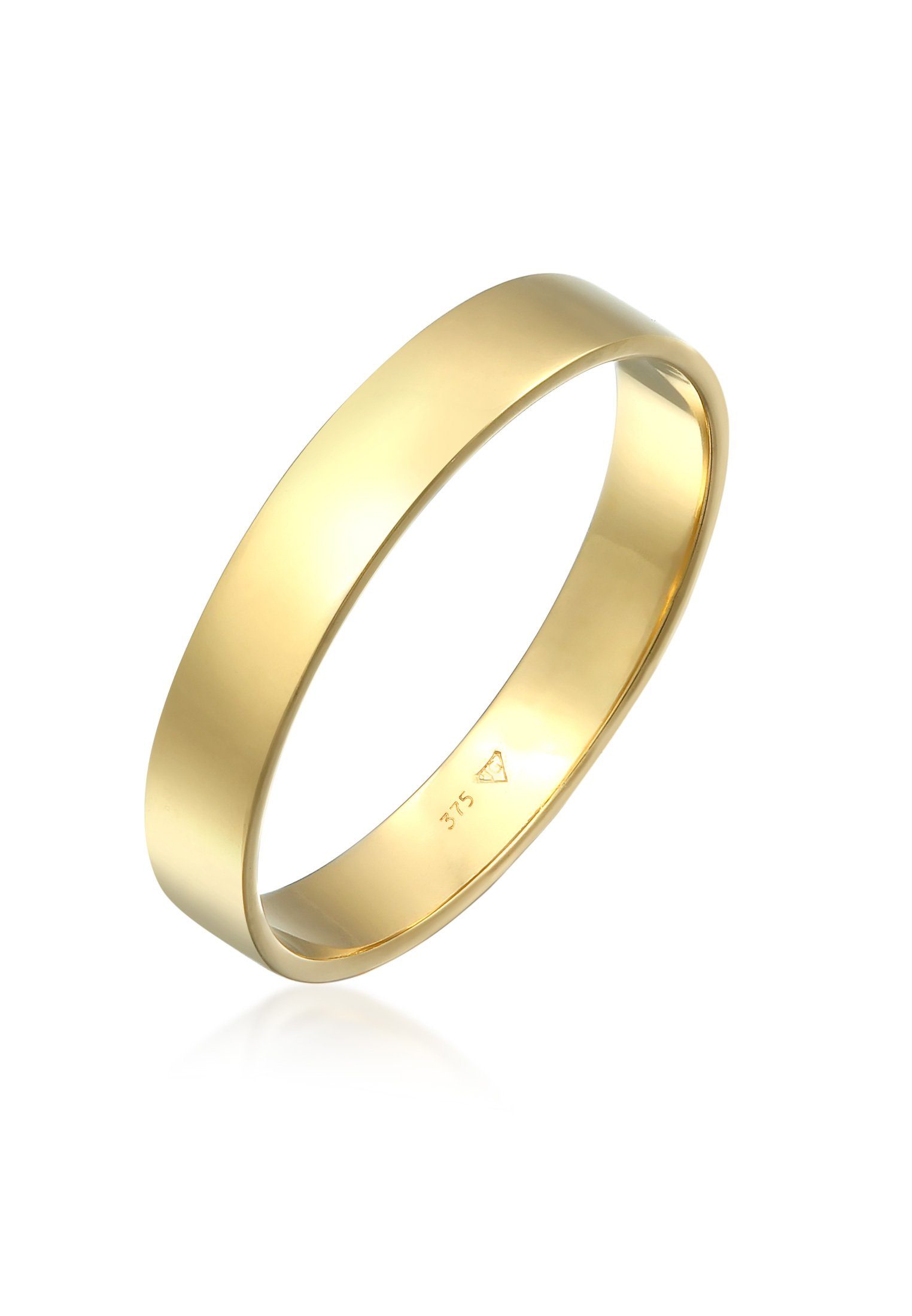 Silberring Bandring Freundschaftsring Kuzzoi 375 Gelbgold Herrenring