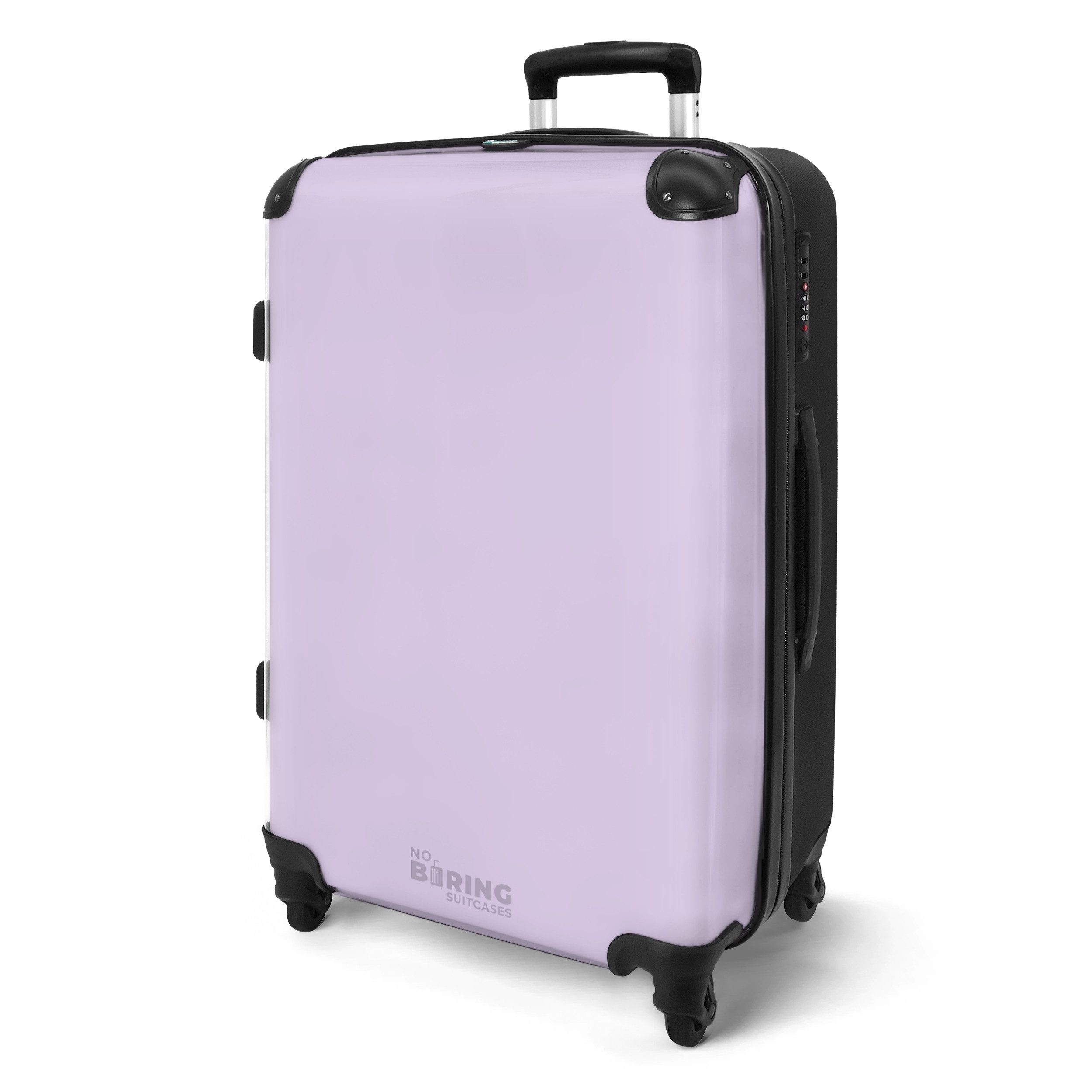 NoBoringSuitcases.com© Hartschalen-Trolley Pastell lila 67 cm günstig online kaufen
