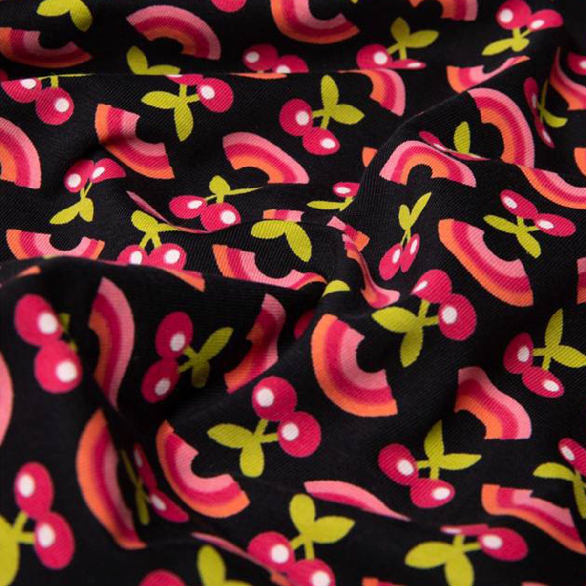 Blutsgeschwister Midikleid Joyful Heart tutti frutti rainbow dance