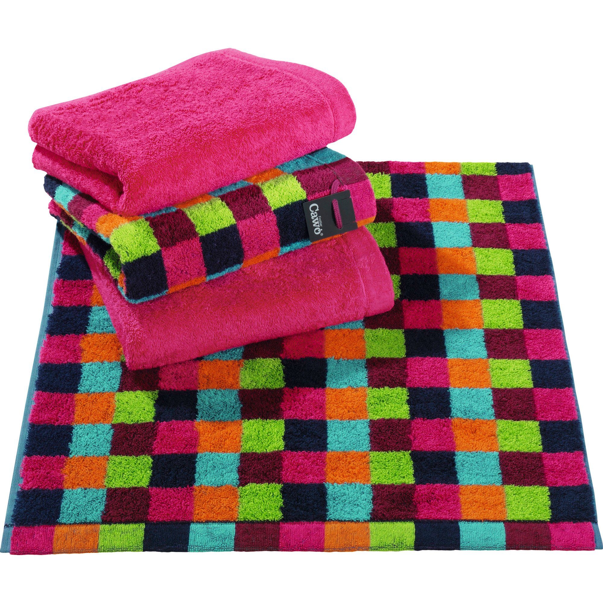 Cawö Handtücher Life Style Karo 7047, günstig online kaufen