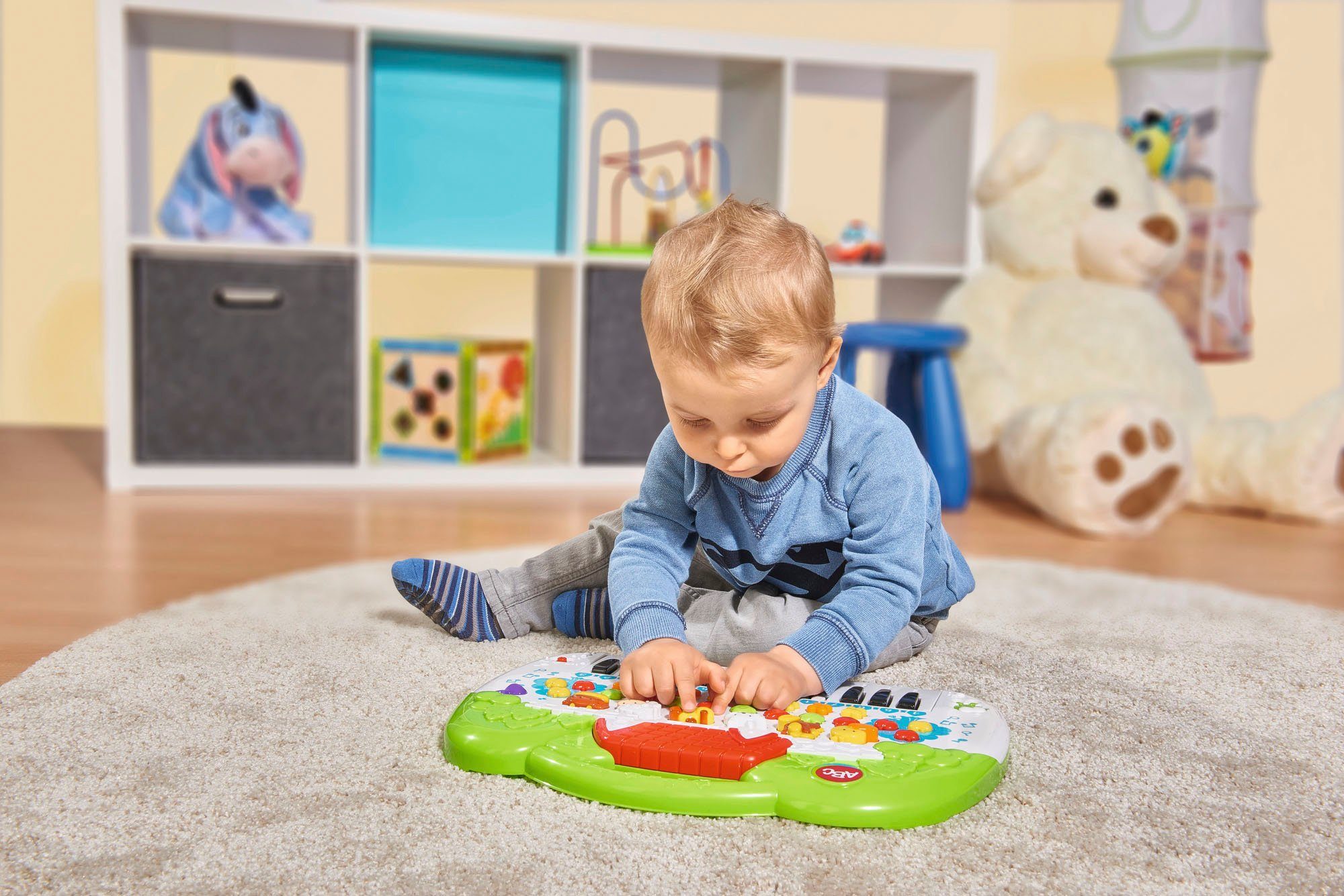 SIMBA Lernspielzeug ABC Tier-Keyboard, mit Licht und Sound