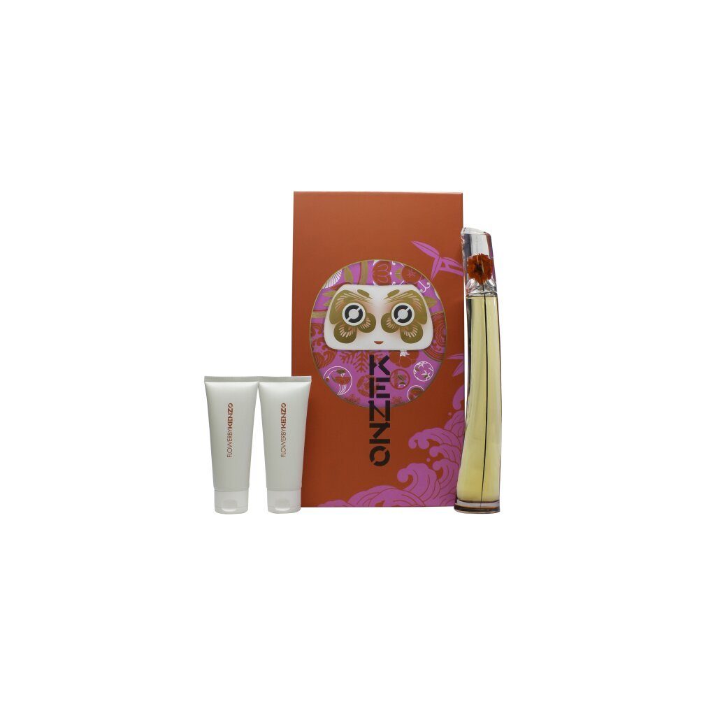 KENZO Duft-Set Flower L'absolue Epv 100ml Leche Corporal 2x 75ml