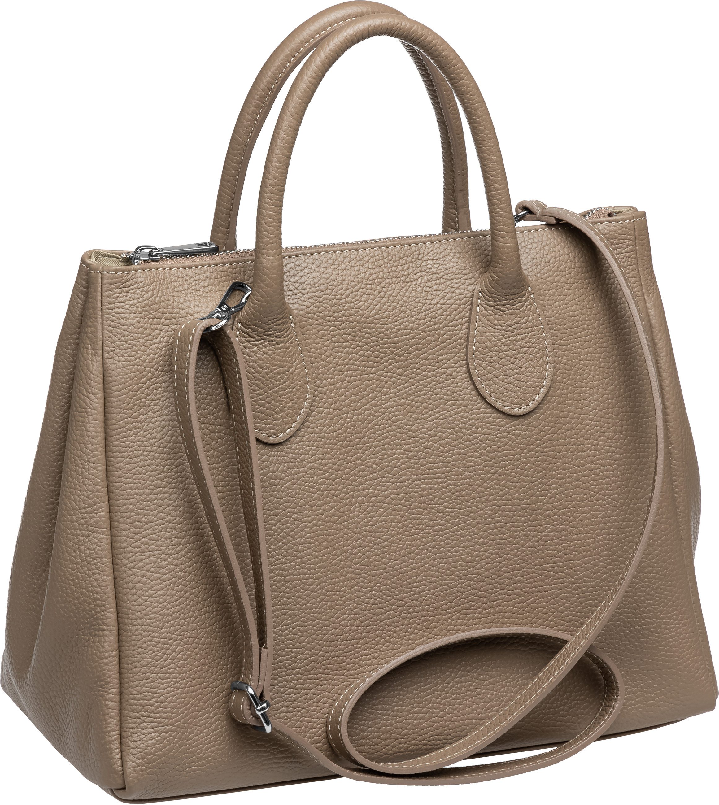 Henkeltasche Leder Tote Bag Elegante Damen Handtasche - PREMIUM LINE -Modell No.812
