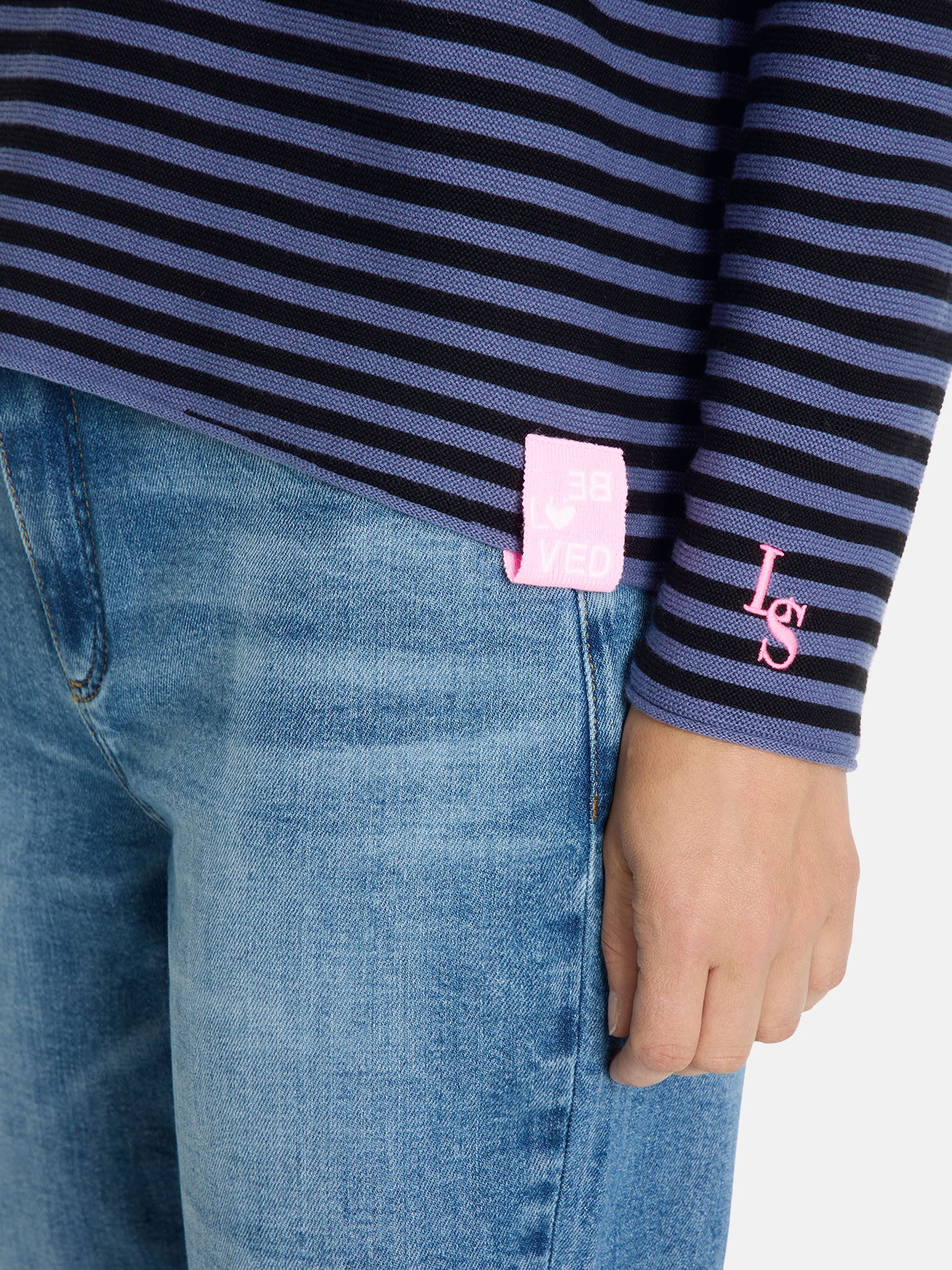 Lieblingsstück Strickpullover Kyna mit Streifen