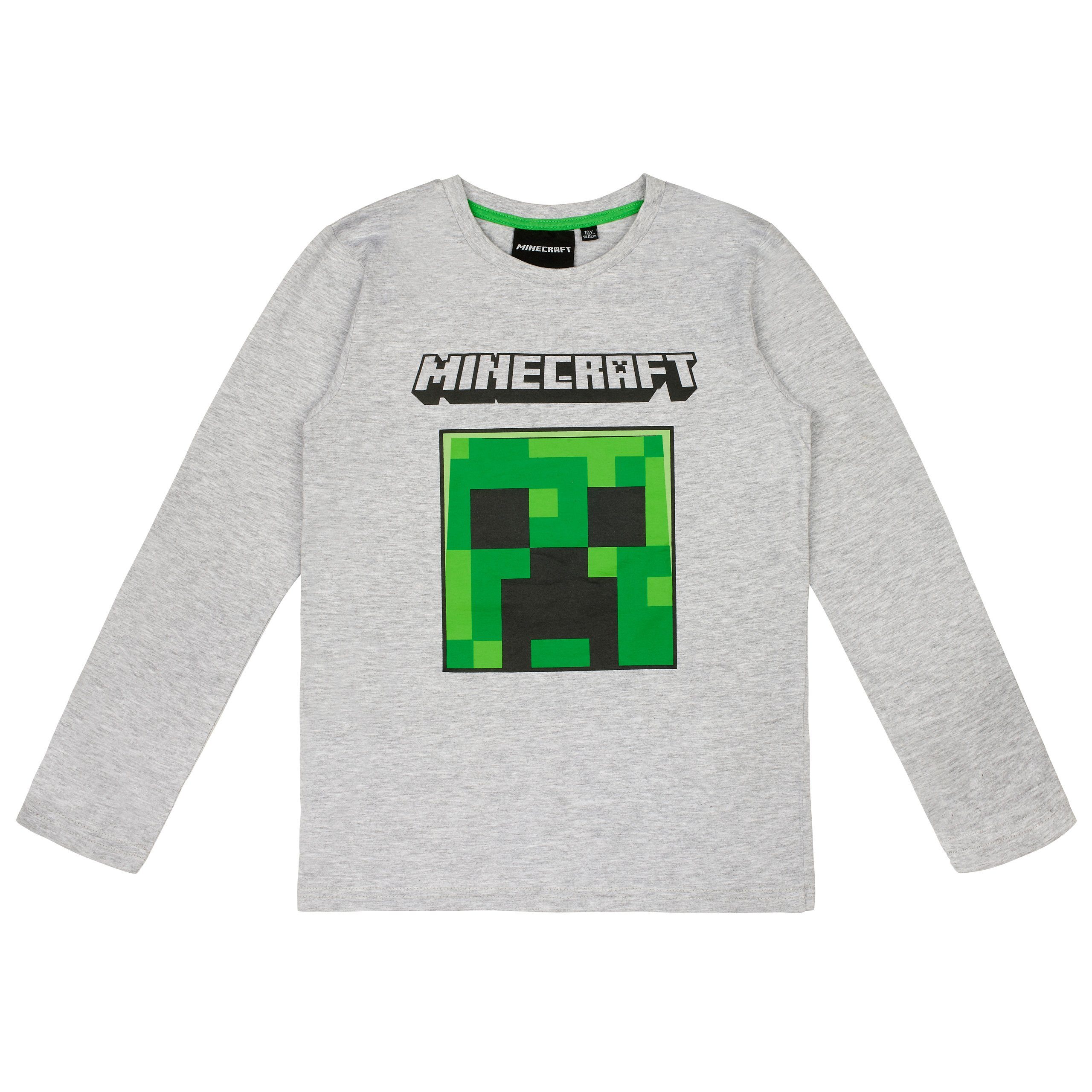 Minecraft Schlafanzug Minecraft Creeper Jungen Schlafanzug Pyjama Langarm