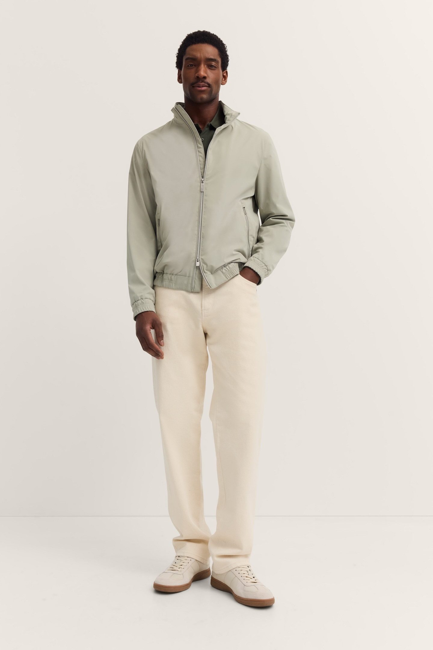 bugatti Blouson Regular Fit mit Stehkragen & Stretch-Funktion