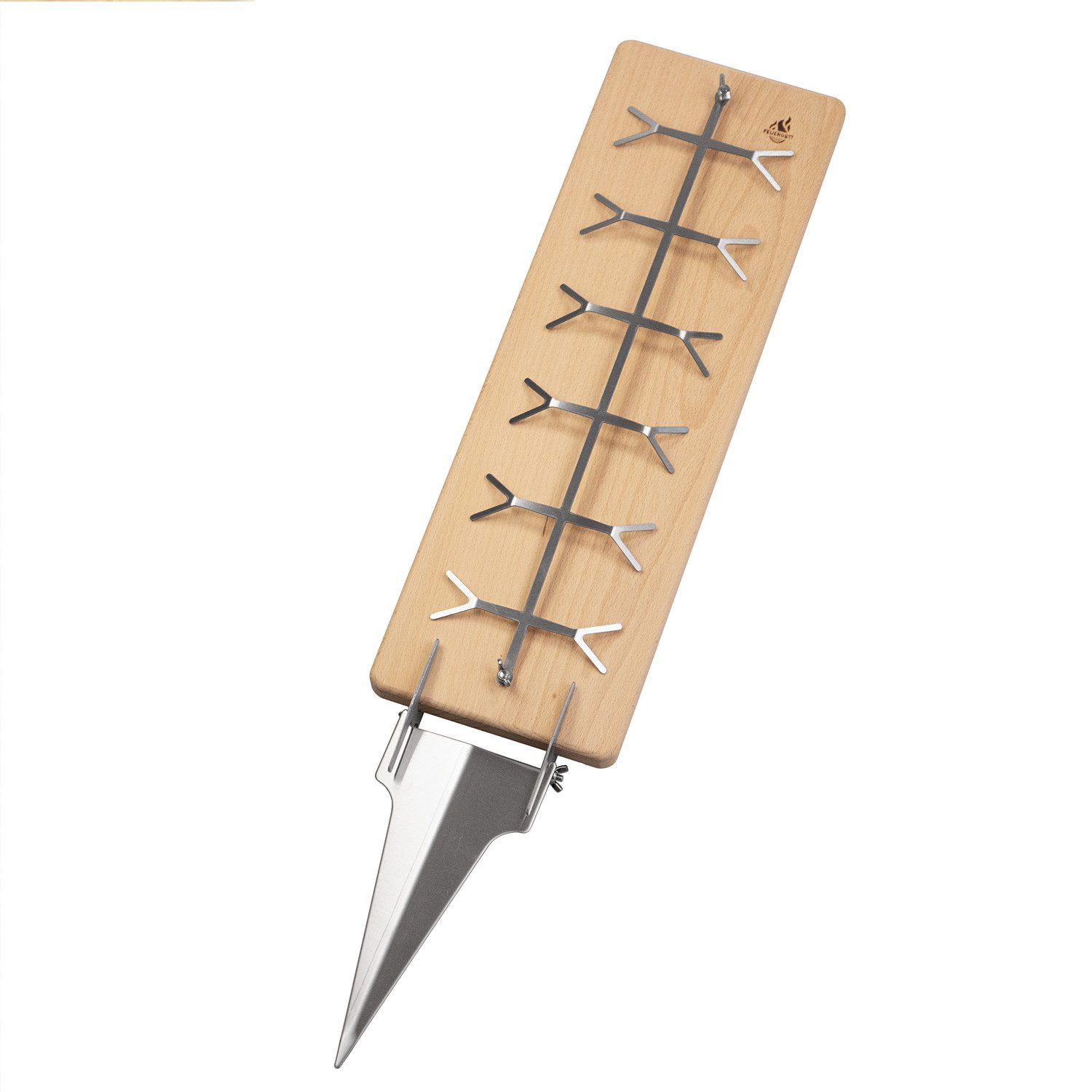 Feuergott Aromaplanke FEUERGOTT Flammlachsbrett Premium, Edelstahl