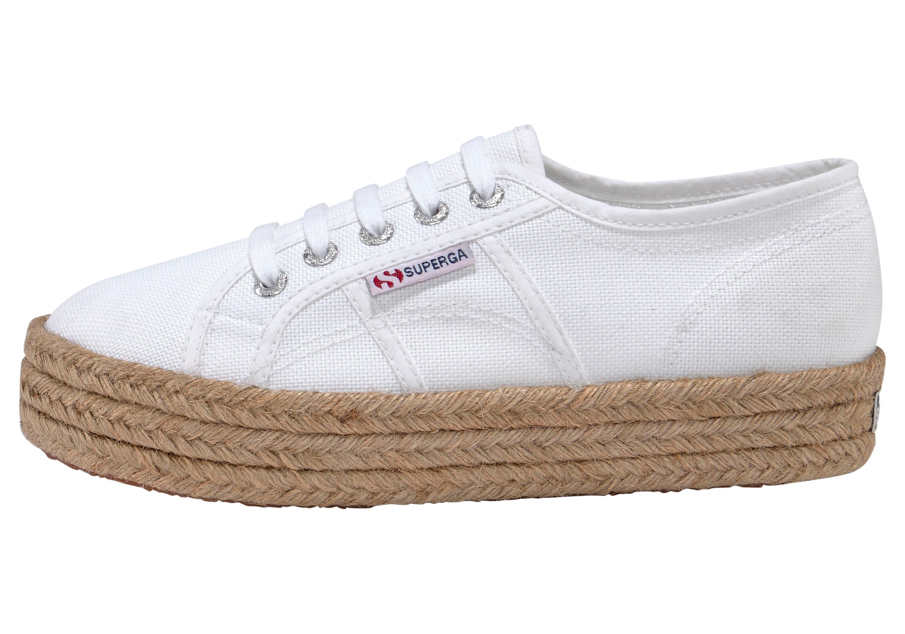 Superga COTROPW Plateausneaker mit klassischem Canvas-Obermaterial günstig online kaufen