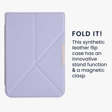 kwmobile E-Reader-Hülle Hülle für Pocketbook InkPad 3 / 3 Pro / Color, Kunstleder eReader Schutzhülle - Flip Cover Case