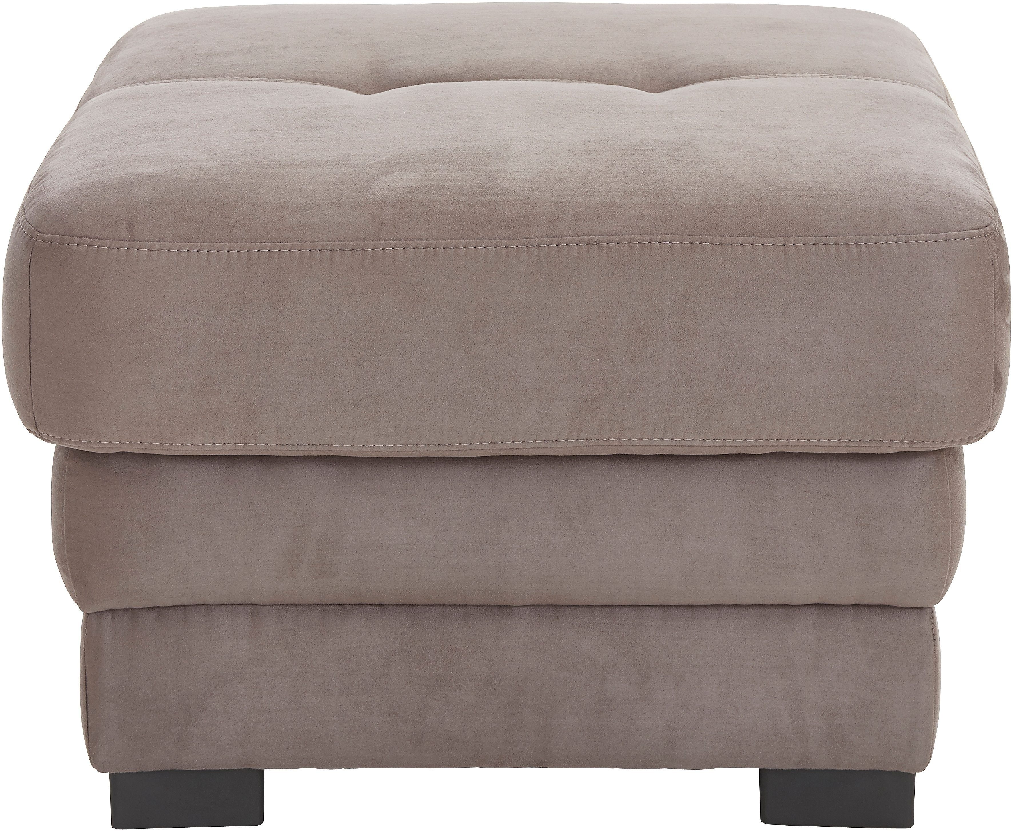 COTTA Polstergarnitur Royale U-Form, (Set), Set bestehend aus: Wohnlandschaft & Hocker