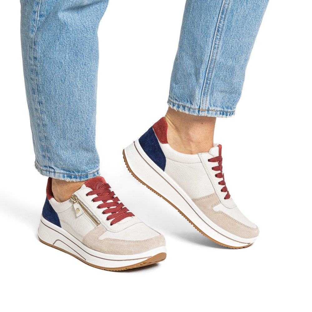 Ara SAPPORO 3.0 Plateausneaker Freizeitschuh, Halbschuh, Schnürer mit High Soft-Ausstattung, H-Weite