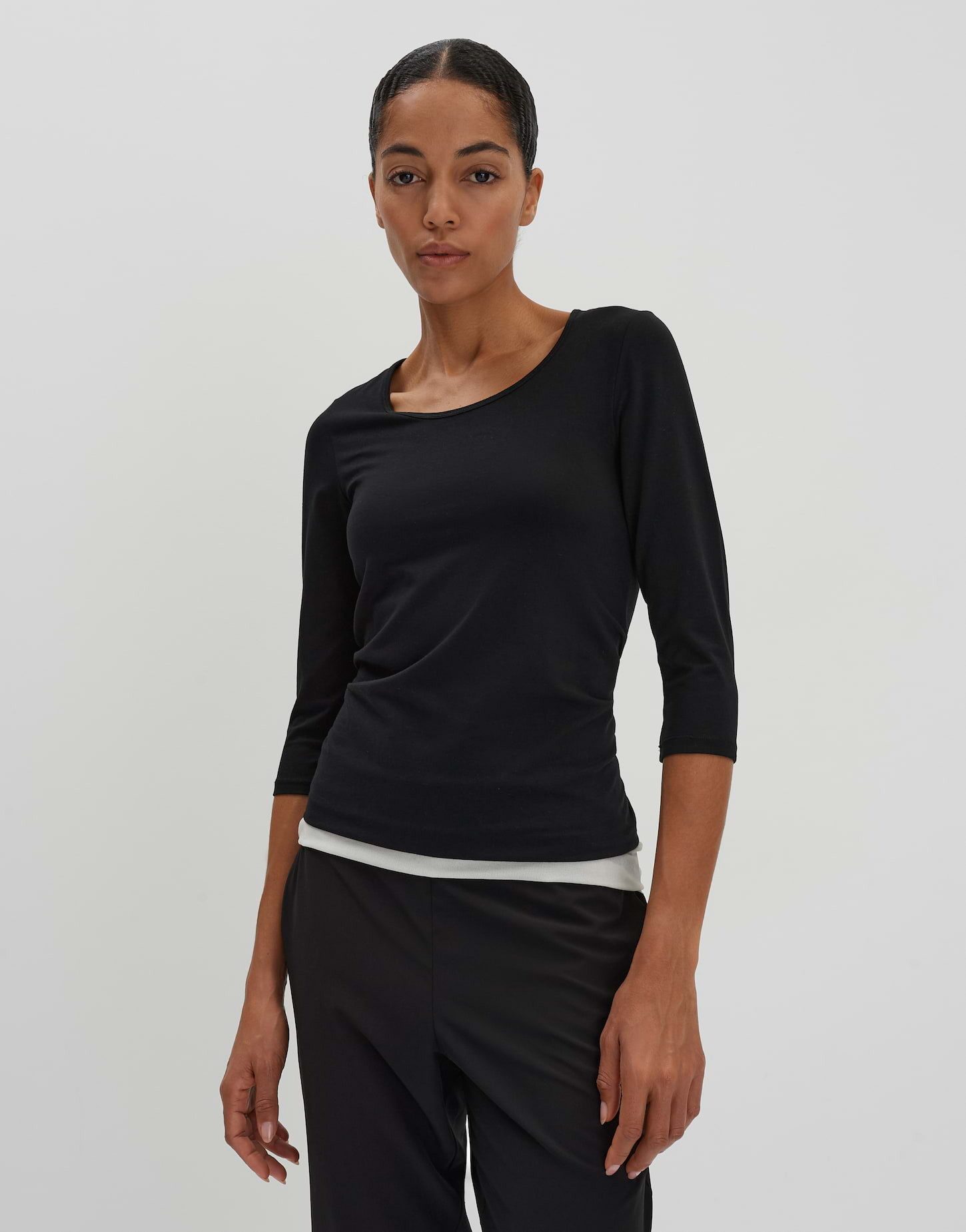 someday 3/4-Arm-Shirt Jerseyshirt KAIN Slim mit aus Modal Mix günstig online kaufen