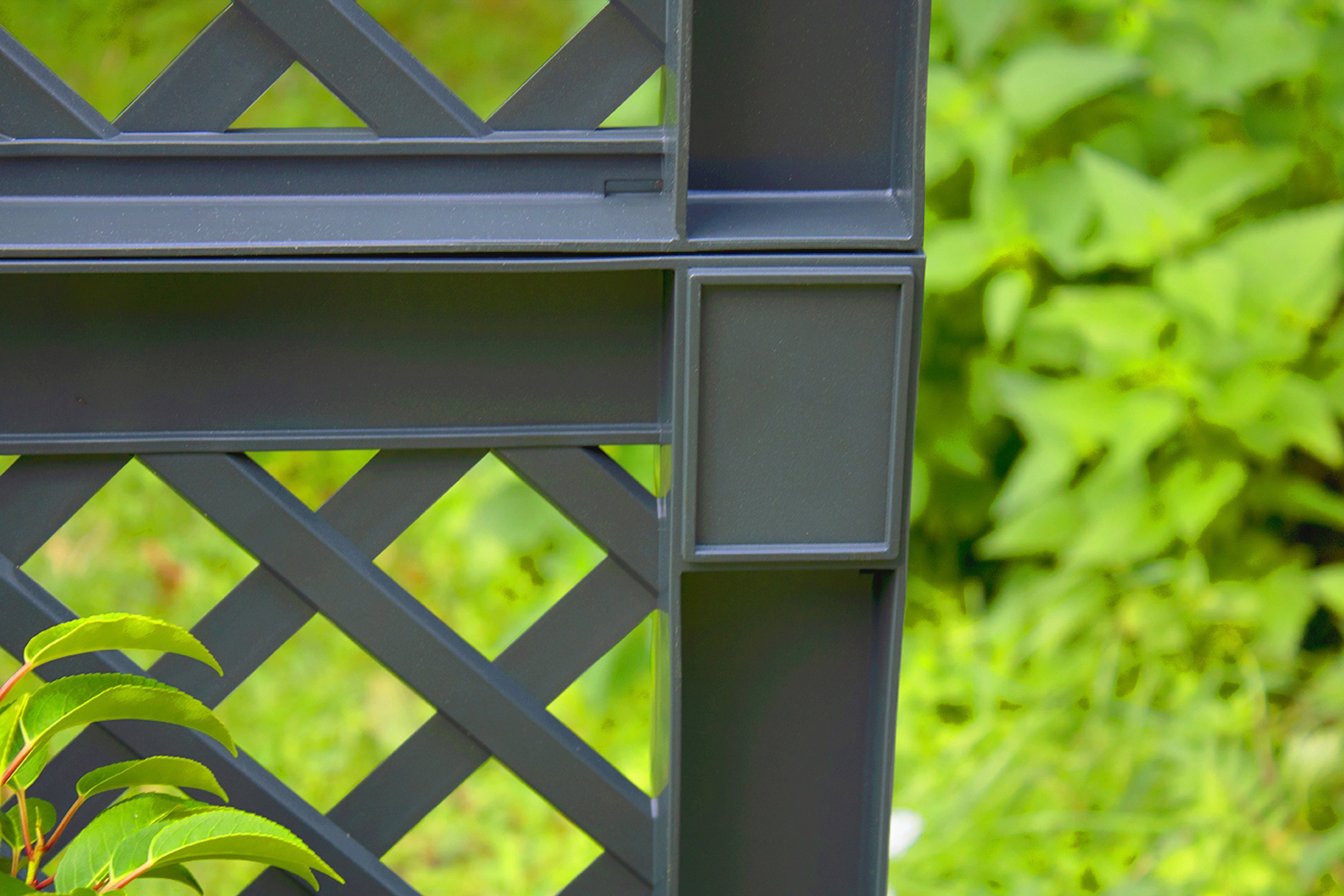 KHW Spalier, Pflanzkasten groß 100 cm mit Zentralspalier