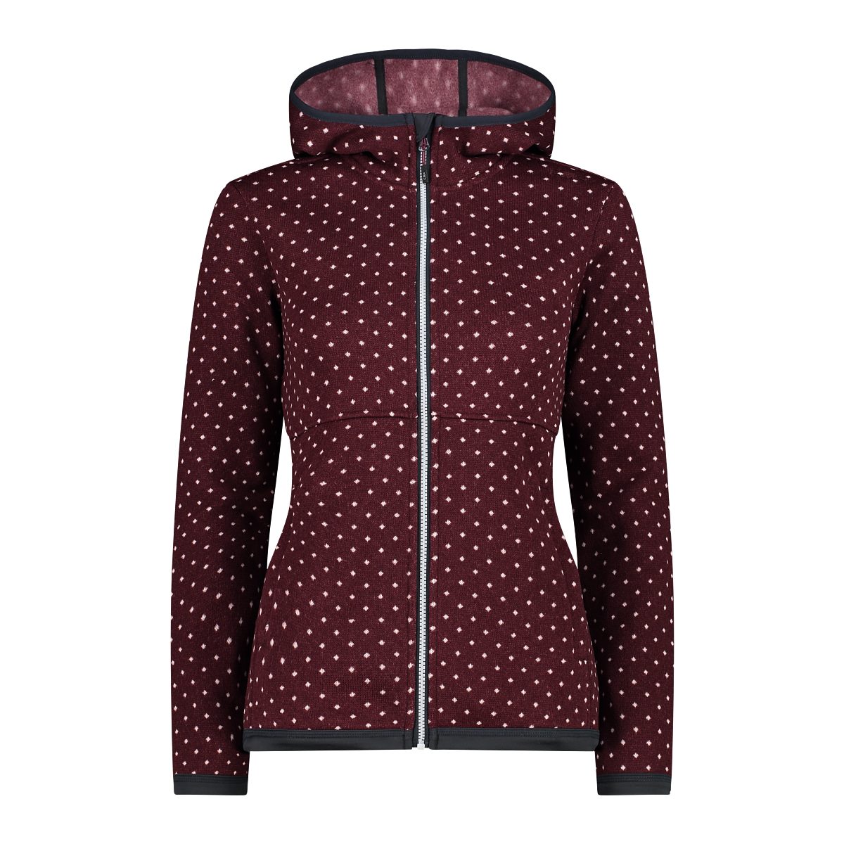 CMP Strickfleecejacke WOMAN JACKET FIX HOOD günstig online kaufen