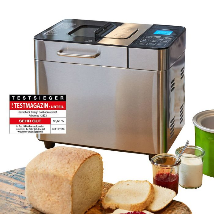 Hagen Grote Brotbackautomat Testsieger: Brot-Backautomat der sogar Eis Joghurt Marmelade zubereitet
