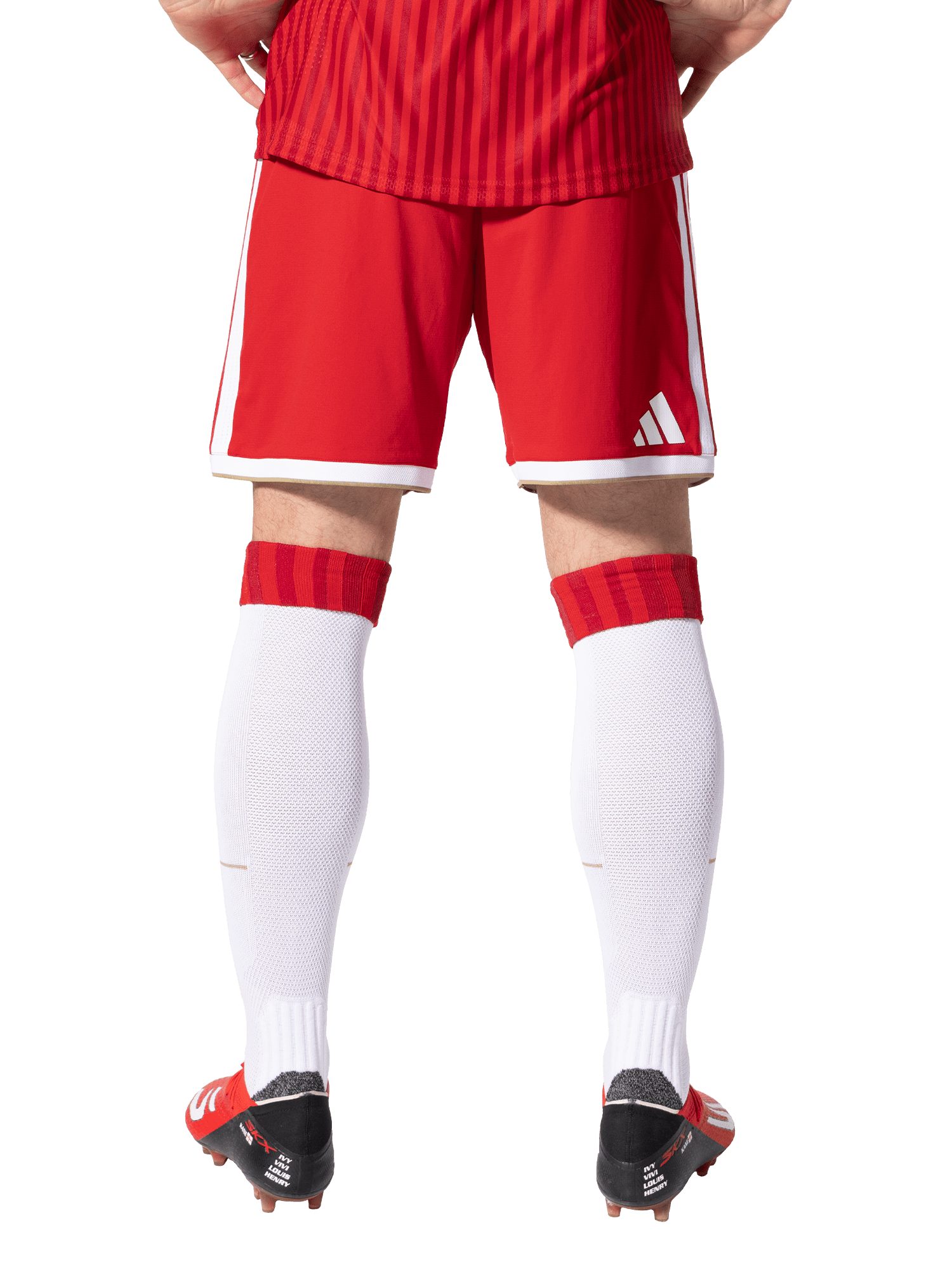 adidas Performance Shorts FC Bayern München, Authentic Short Home 26-27, Herren, Rot