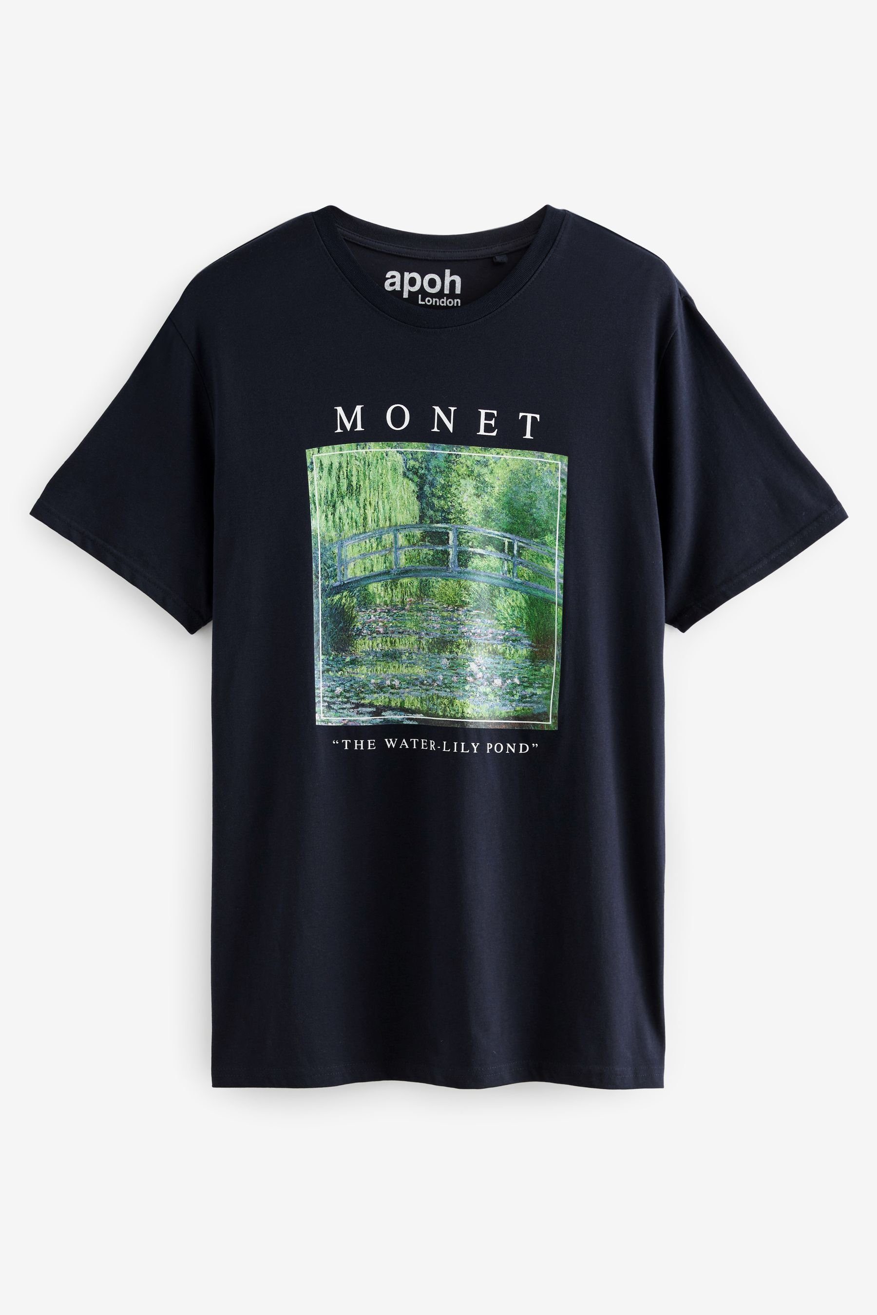 Next T-Shirt T-Shirt mit Keith Haring-Print (1-tlg) Monet Navy Blue