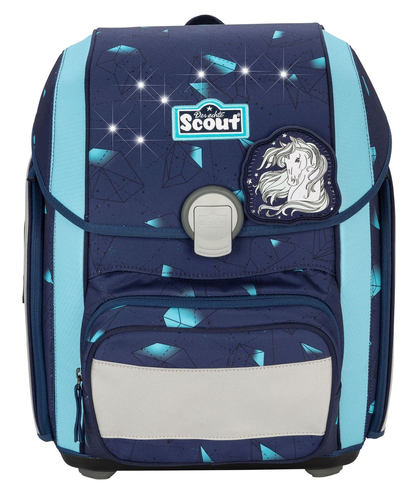 Scout Schulranzen Genius Set 4-teilig (Set, 4-tlg)