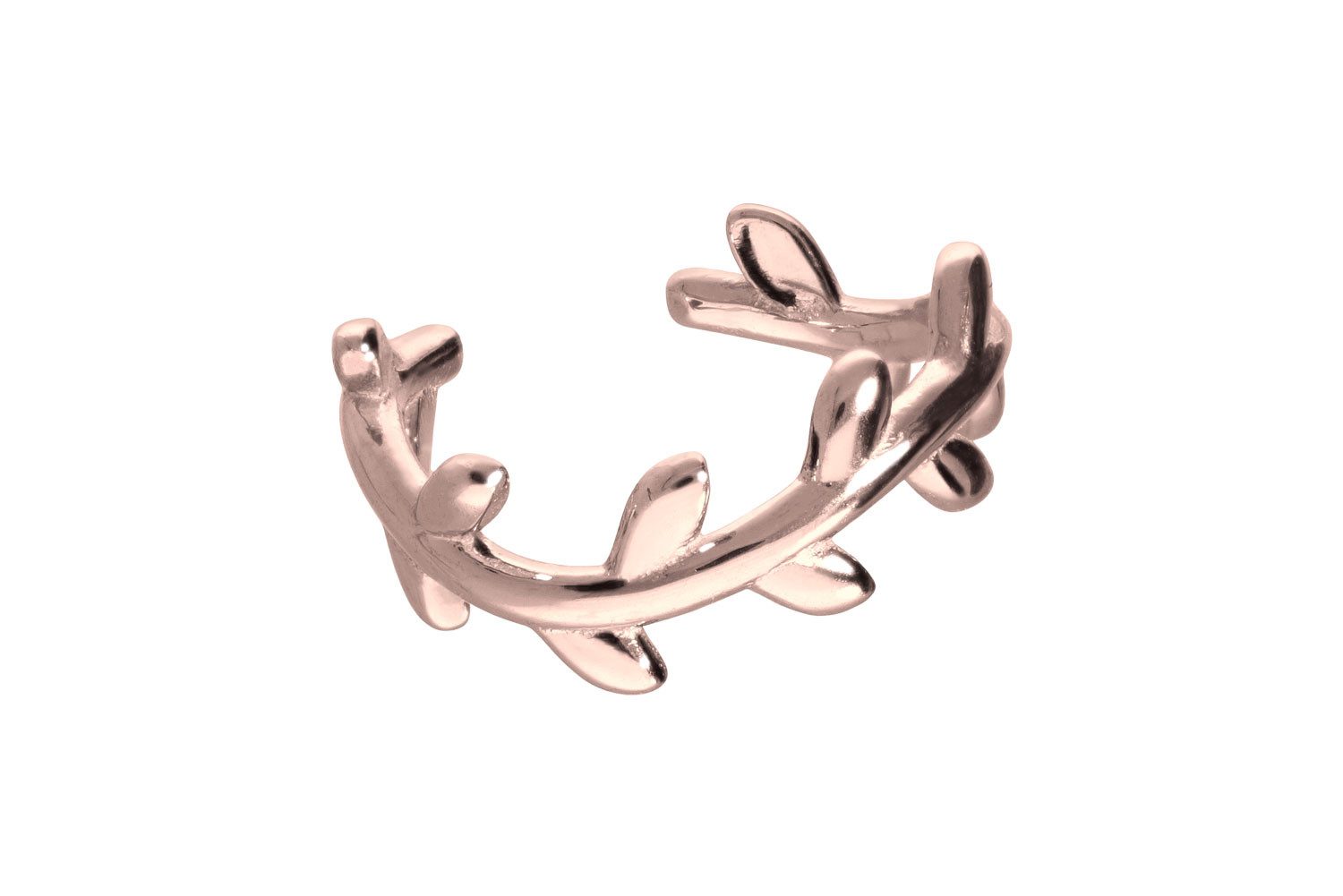 PIERCINGLINE Fake-Spirale Chirurgenstahl Fake Ohrring RANKE (Fake Piercing-Ringe, 1-tlg)