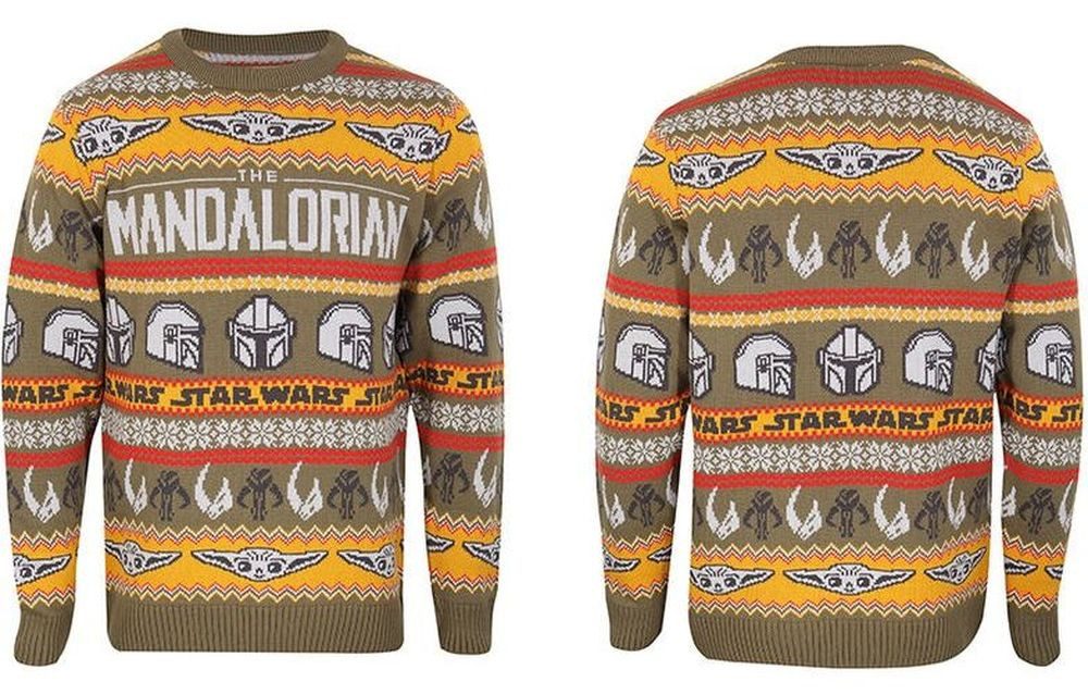 Star Wars Rundhalspullover The Mandalorian Repeat Jumper