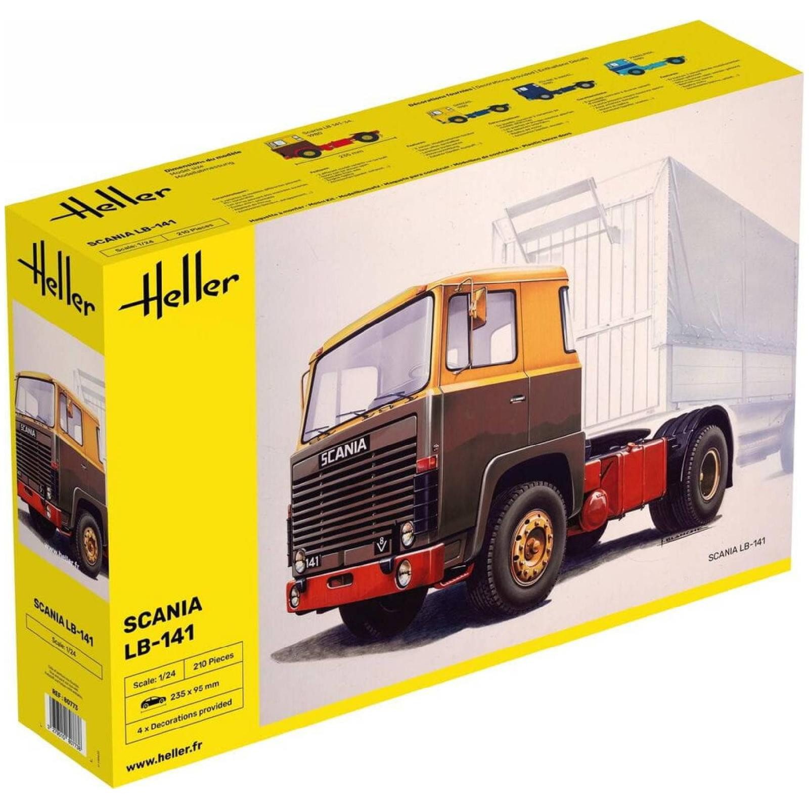Heller Modellbausatz Truck LB-141, Maßstab 1:24