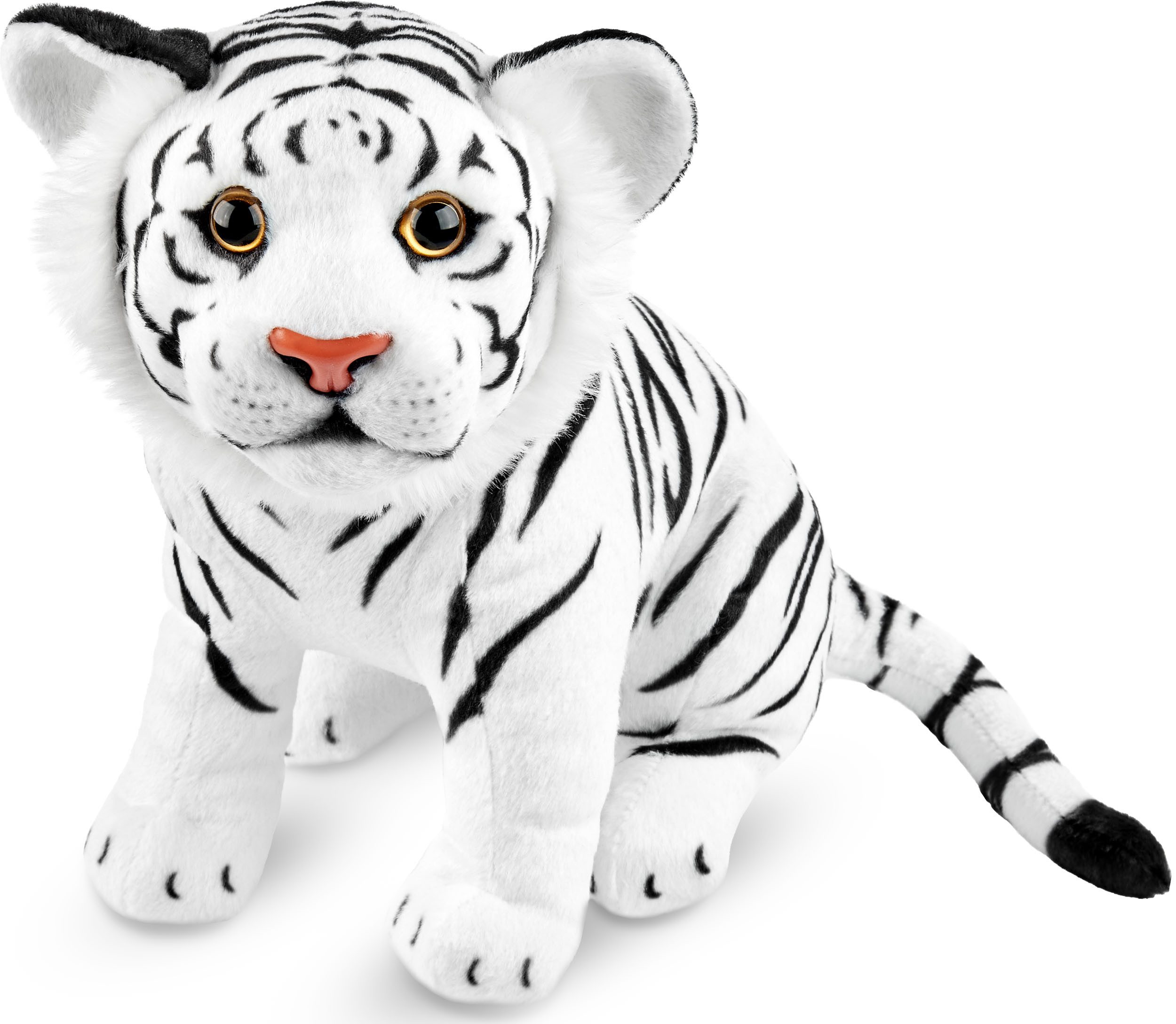 BRUBAKER Kuscheltier Tiger - 30 cm Stofftier - Baby Plüschtier (Raubkatze S günstig online kaufen