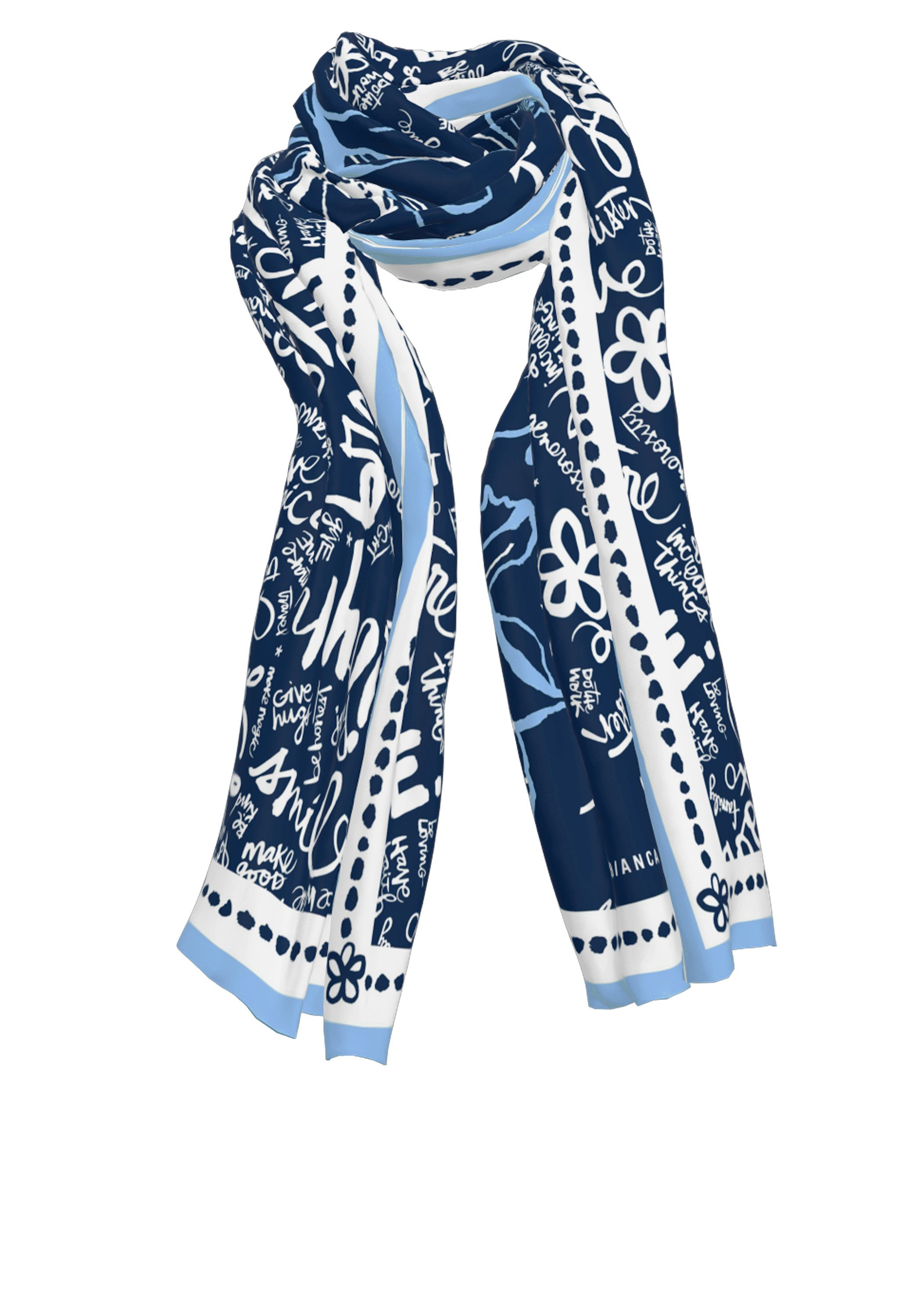 bianca Modetuch KAPA, mit coolem Mustermix und Wording günstig online kaufen