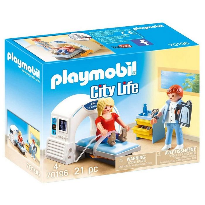 Playmobil® Spielwelt PLAYMOBIL® 70196 - City Life - Beim Facharzt: Radiologe