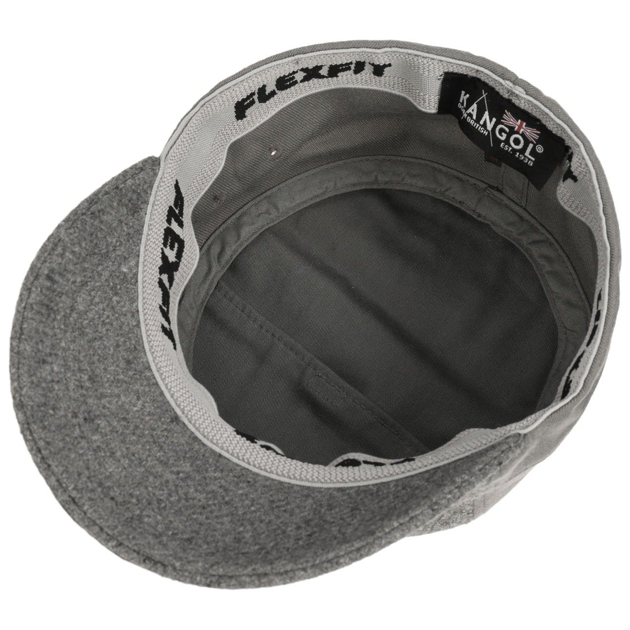 Kangol Army Cap (1-St) Fitted Cap Hinten geschlossen