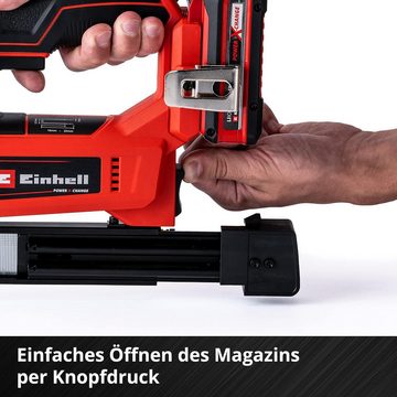 Einhell Nagler Nagler TE-CN 18 Li -18V,Tacker und Nagler mit Akku 2.5Ah / Ladegerät