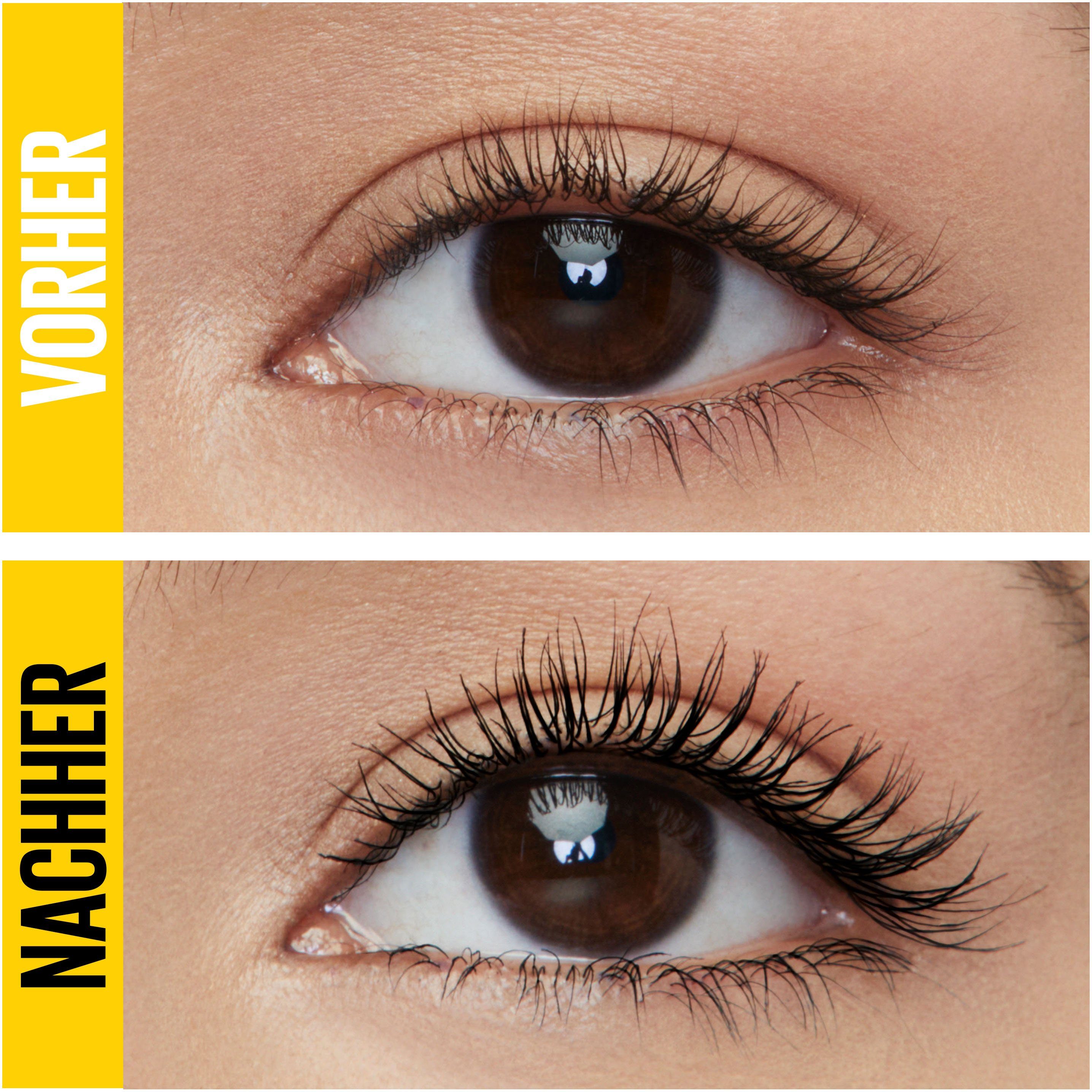 MAYBELLINE NEW YORK Mascara Colossal Curl Bounce, mit langem Halt – Bild 4 von 5