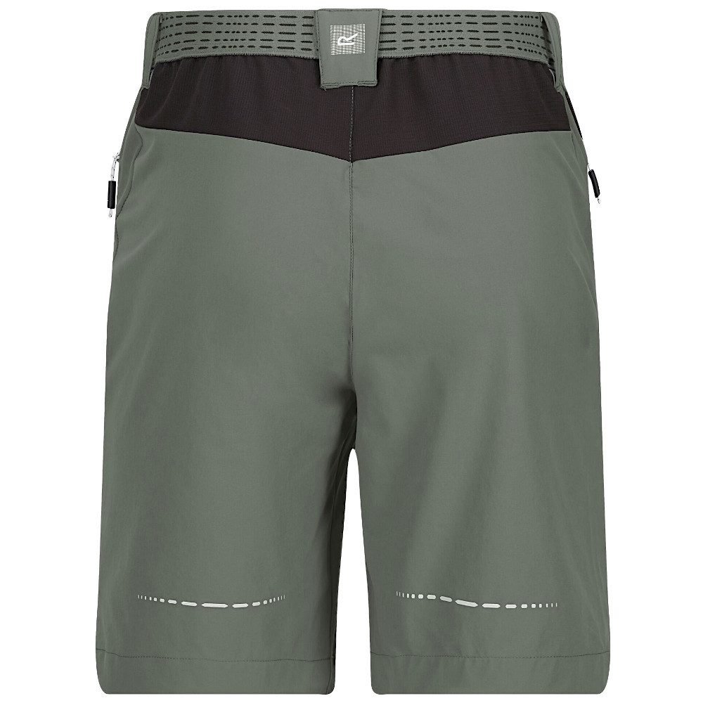 Regatta Shorts Mountain Trekkingshorts Wandershorts Wanderhose (1-tlg) Wasserabweisend, atmungsaktiv, mit Reißverschlusstaschen