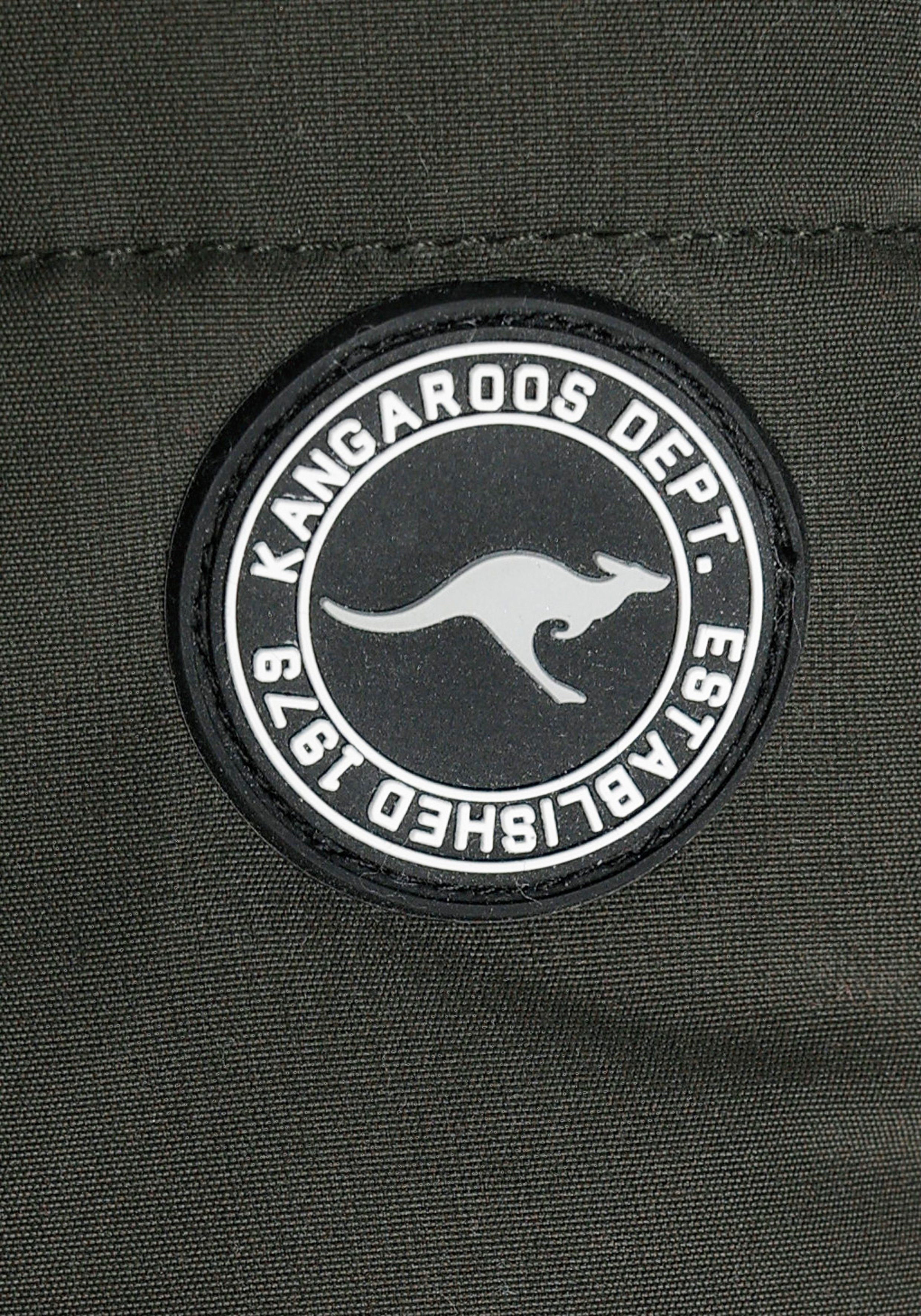 Steppmantel KangaROOS graukhaki