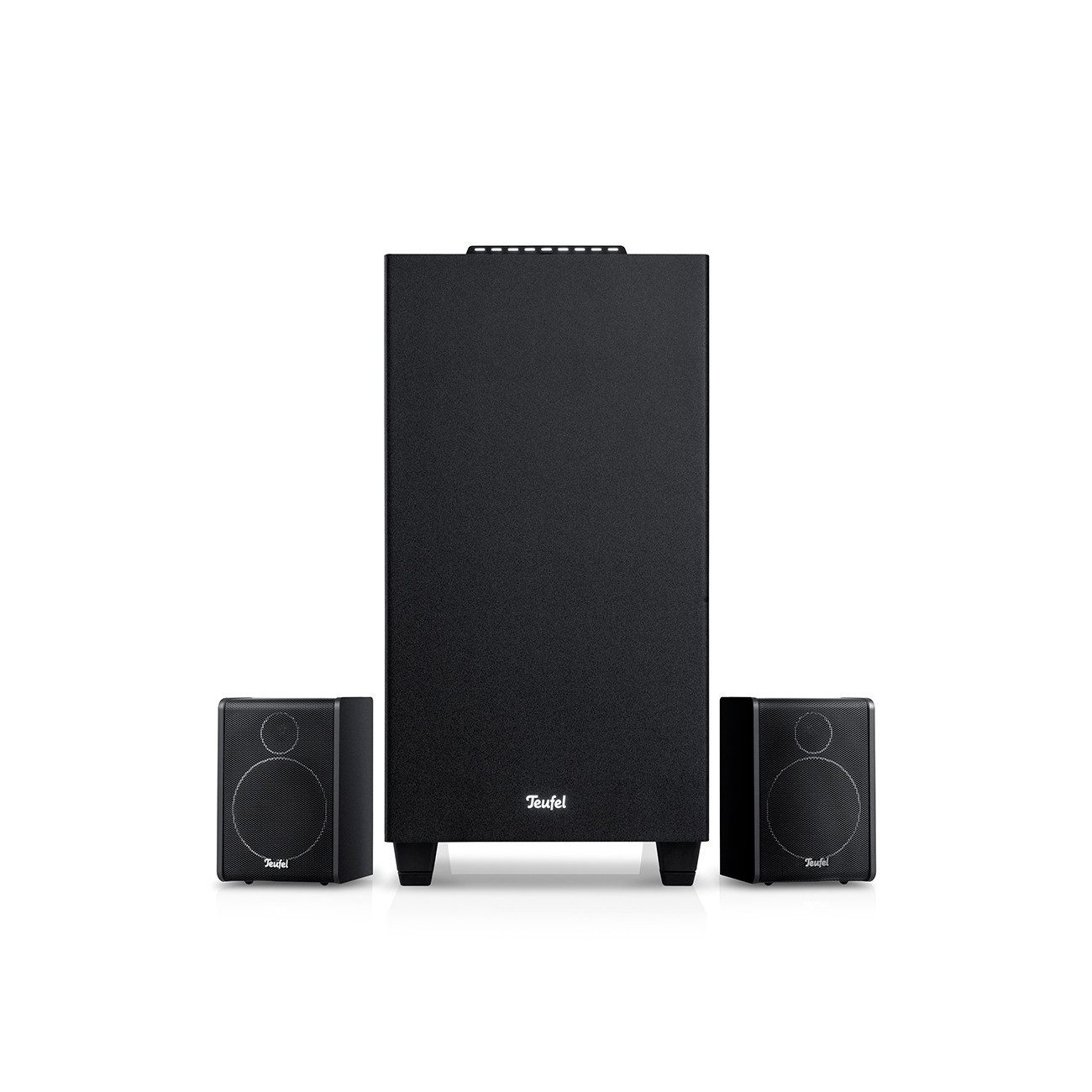 Teufel CONSONO 25 CONCEPT "2.1-Set" Lautsprechersystem (Bluetooth, 295 W, Integrierter AV-Receiver, USB-C-Soundkartenfunktion)