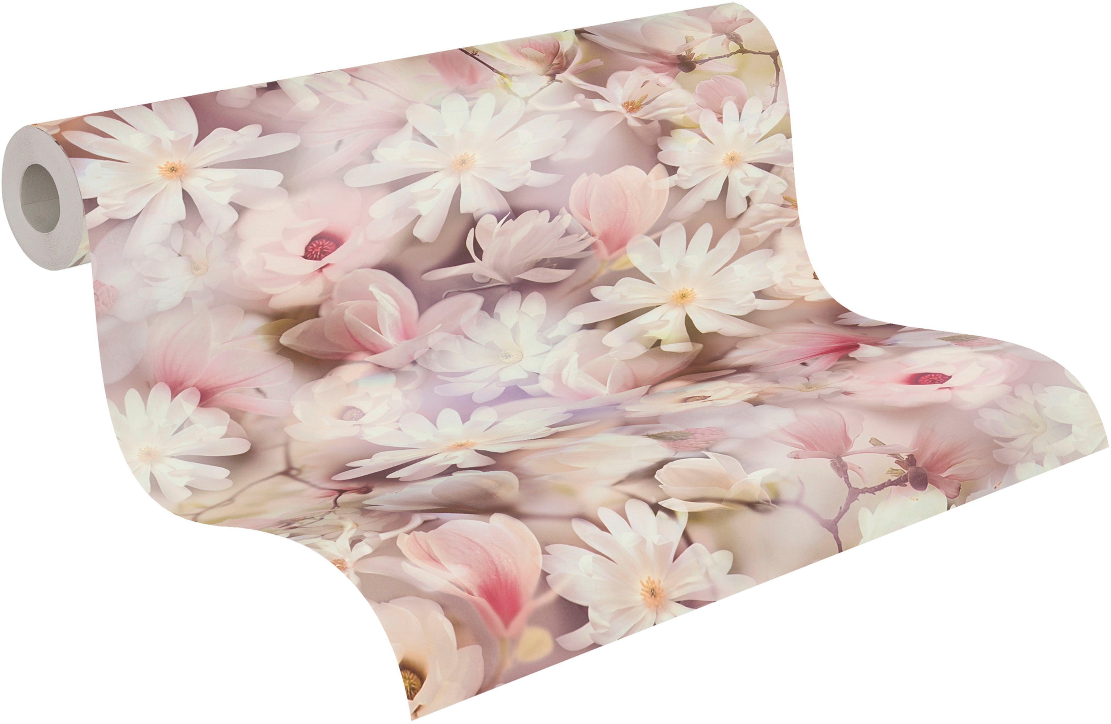 Vliestapete PintWalls Floral zarte Blumentapete