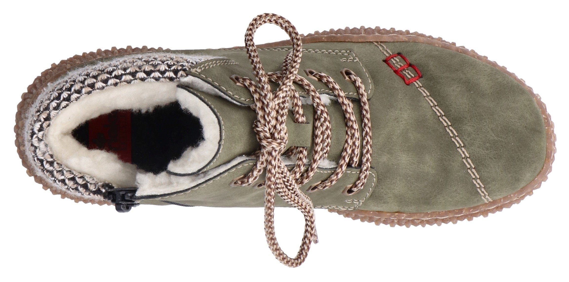 Rieker Winterboots mit Ziersteppungen