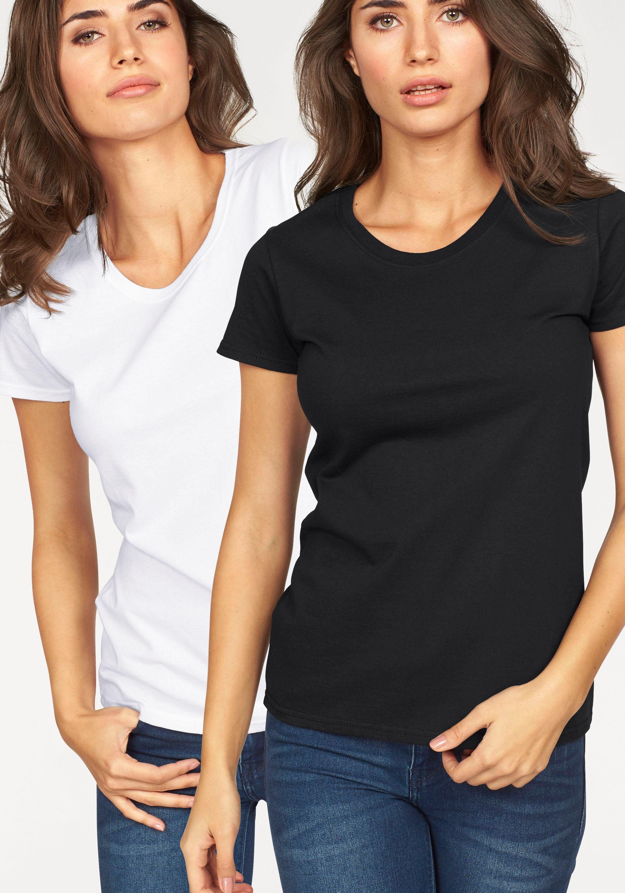 Fruit of the Loom Rundhalsshirt Lady günstig online kaufen