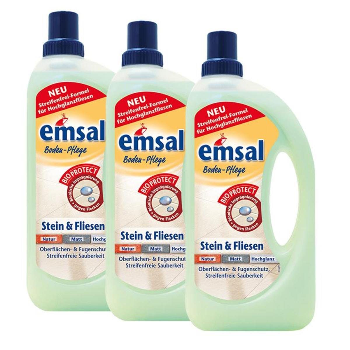 & Liter emsal mitBioprotect Stein emsal Fliesen Oberfläche 1 3x Boden-Pflege Fussbodenreiniger