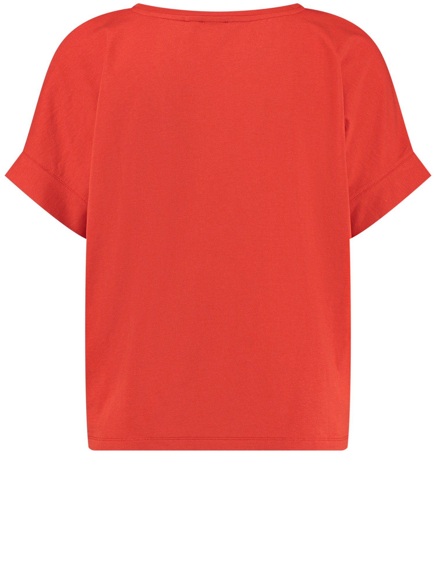 GERRY WEBER Halstuch Halbarmshirt Mit Tuchdruck