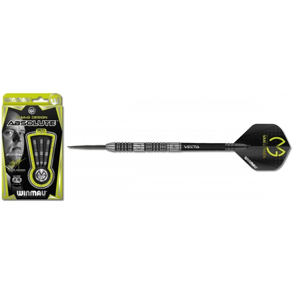 MvG 1442 Dartpfeil Steeldart Winmau 22 Absolute g