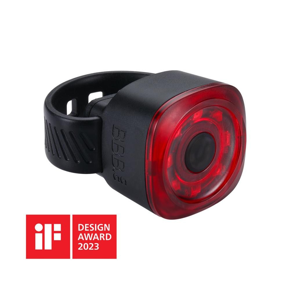 BBB Fahrradbeleuchtung BBB Spirit Rücklicht BLS-226: USB-aufladbares, wasserdichtes LED-Fahrr