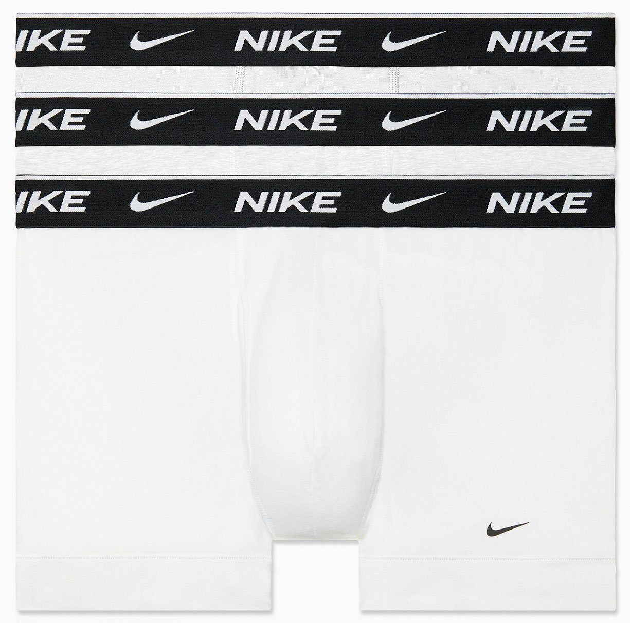 3er-Pack) Underwear NIKE Boxer TRUNK aus WHITE 3PK (Packung, 3-St., Baumwoll-Stretch