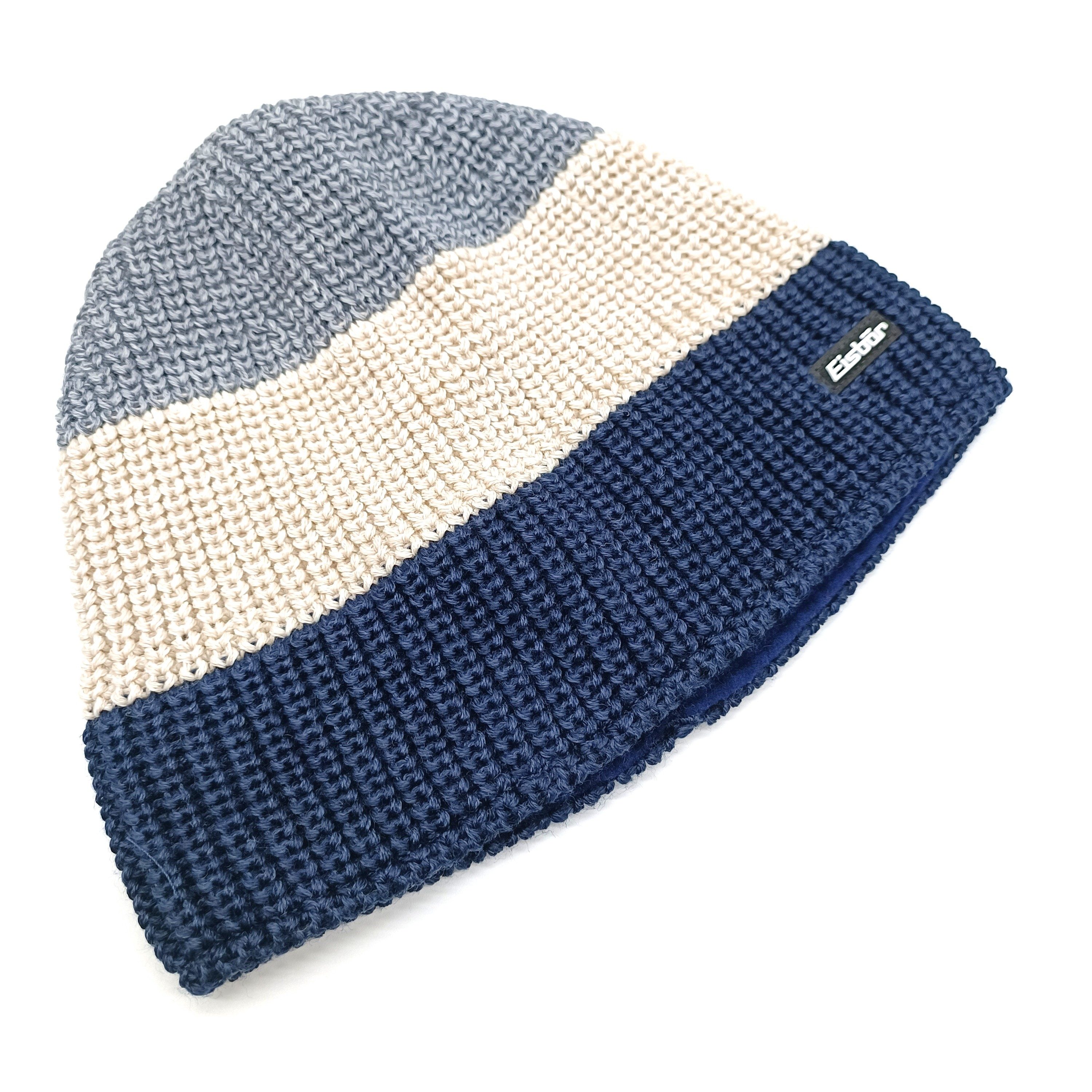Eisbär Strickmütze Strickmütze Caris blau